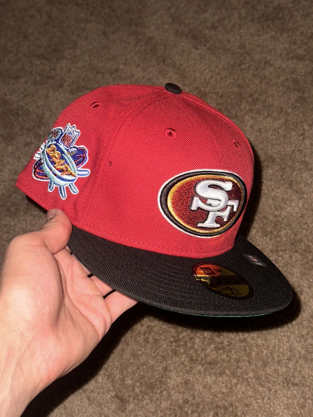 New Era HAT CLUB San Fransisco 49ers Draft Pack Patch Size 7 1/8 Size ONE SIZE - 1 Thumbnail