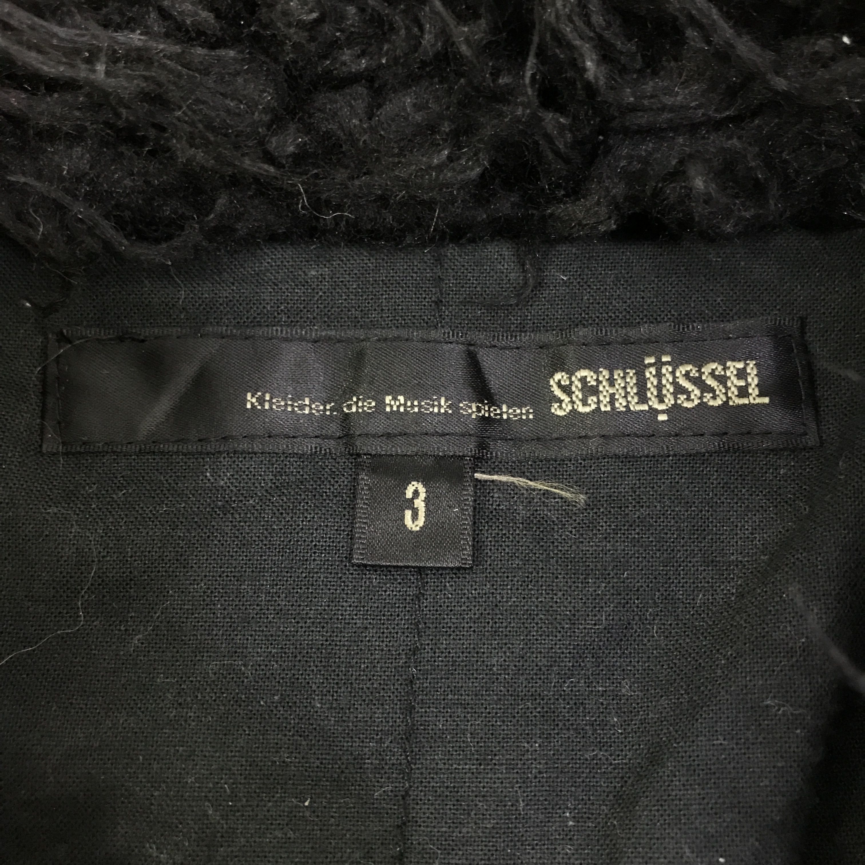 Schlussel Schlussel Black Denim Sherpa Jacket K125B14 Size US M / EU 48-50 / 2 - 15 Thumbnail