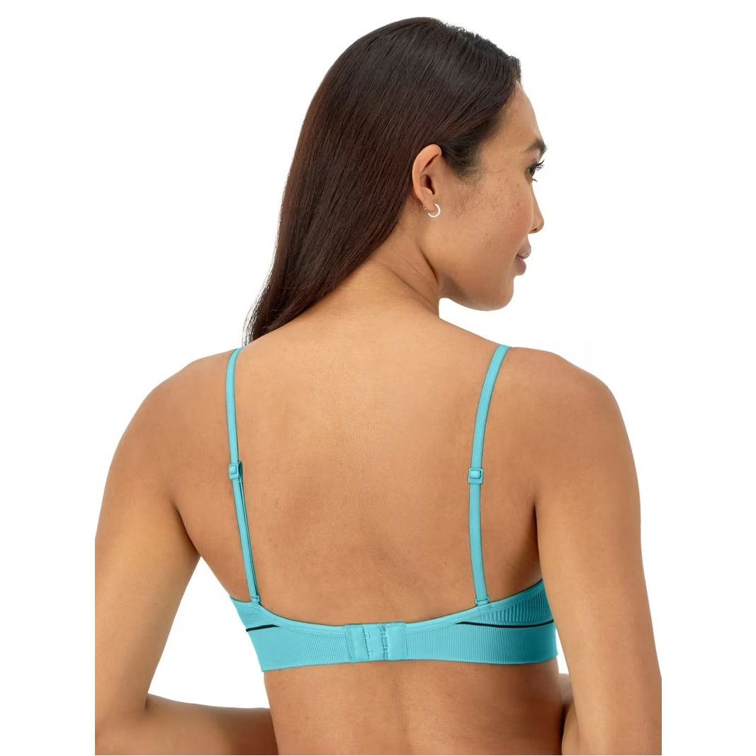 Hanes Hanes Originals Women's Rib Triangle Bra Size Large Size ONE SIZE - 3 Thumbnail