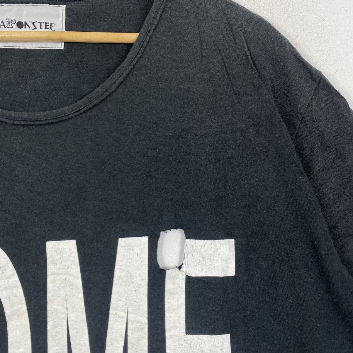 Japanese Brand Yaponstee Distressed Japanese Grunge Punk Statement Tee XXL Size XXL / US 16-18 / IT 52-54 - 5 Thumbnail