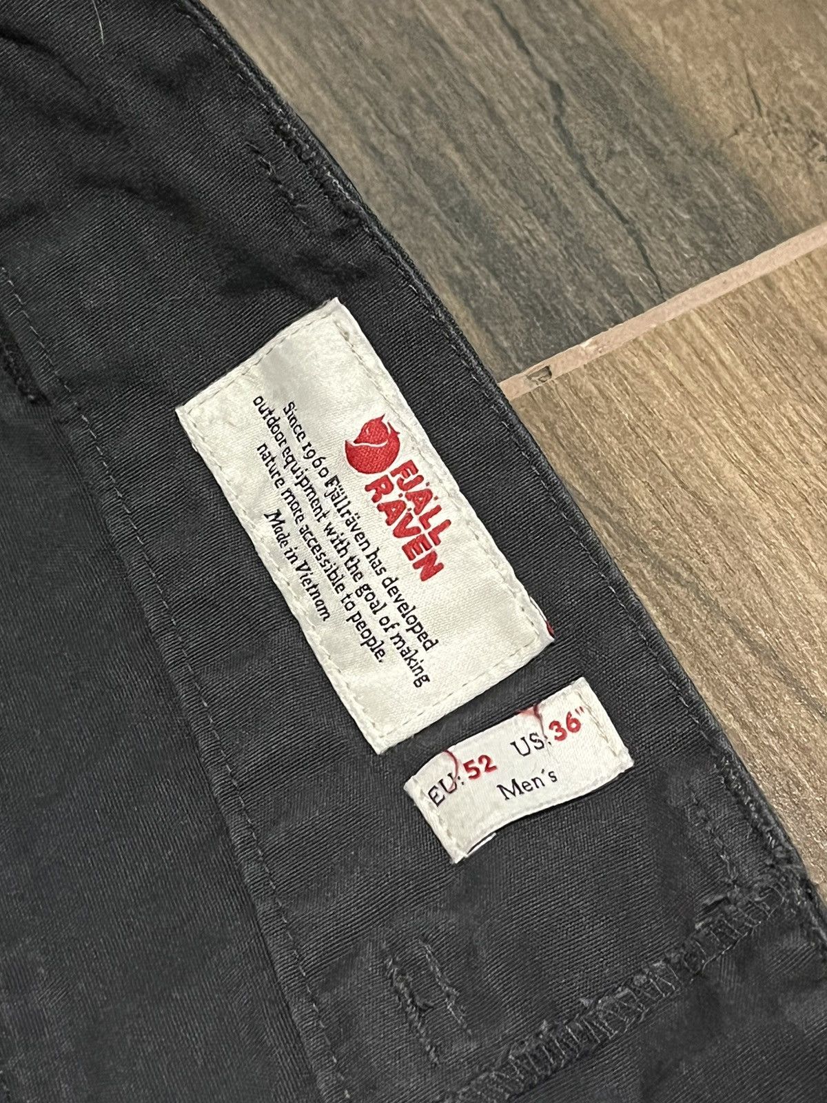 Fjallraven × Vintage Vintage Fjallraven cargo pants G-1000 Size US 36 / EU 52 - 4 Thumbnail