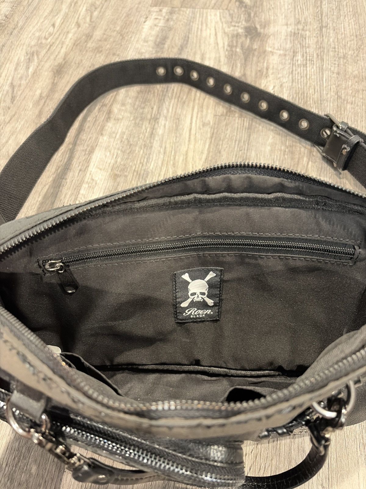 Roen Roen Black crossbody bag Size ONE SIZE - 4 Thumbnail