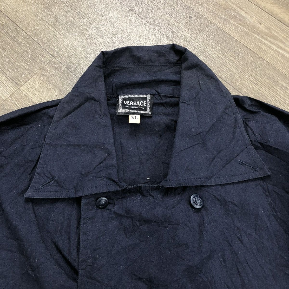 Versace Vintage Versace Jeans Couture Coats Italian Designer Luxury Size US XL / EU 56 / 4 - 3 Thumbnail
