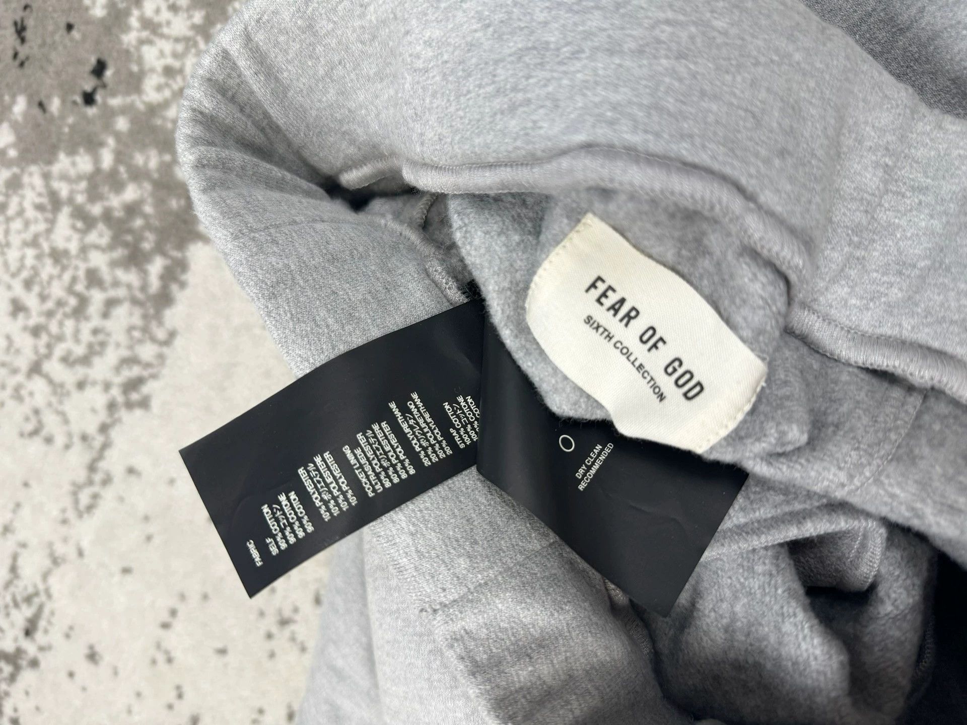 Fear of God Fear of God 6th Gray Cotton Ribbon Shorts M 1-2wears Size US 32 / EU 48 - 4 Thumbnail
