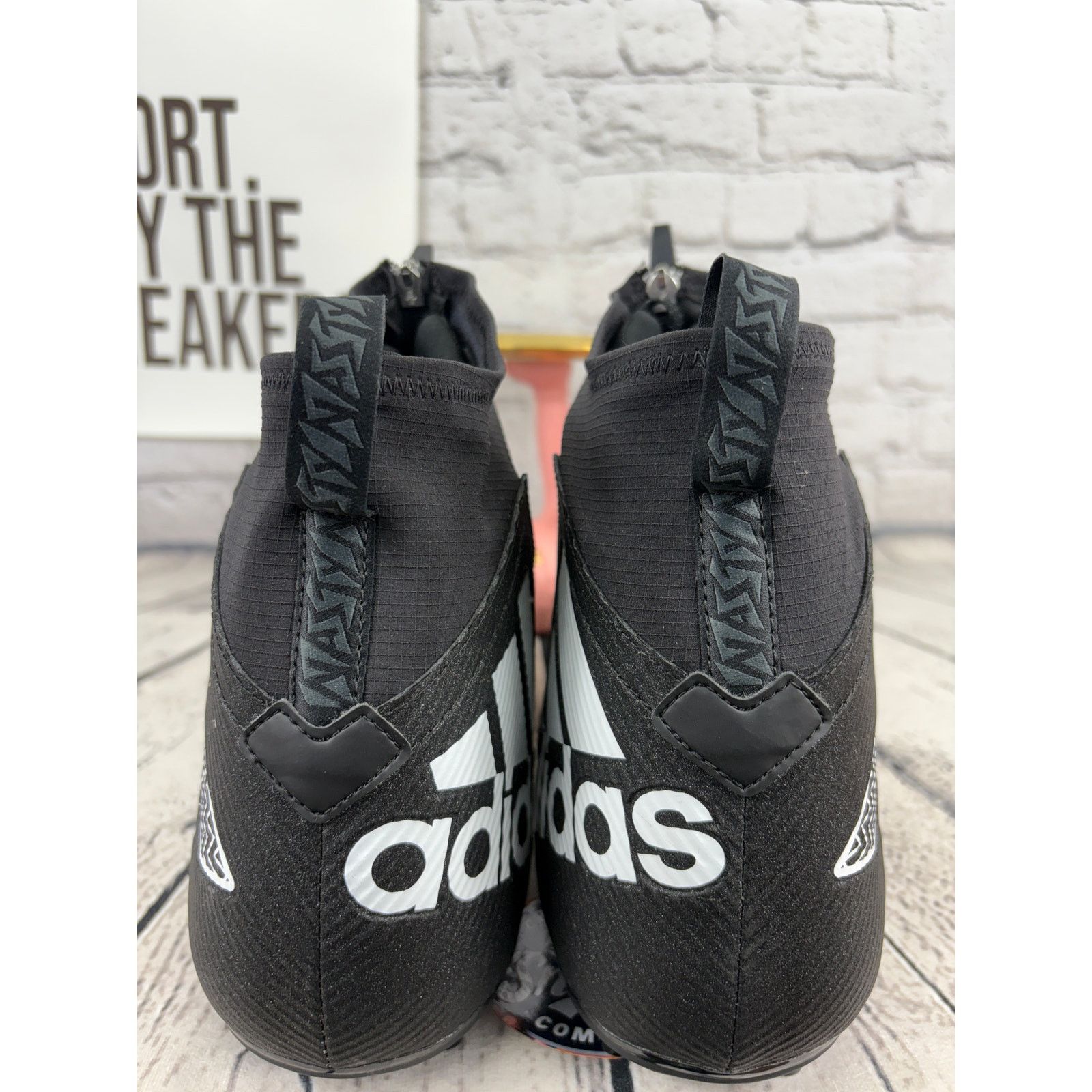 Adidas Adidas SM Nasty Fly Football Cleats Mens 17 Black Lineman Size US 15 / EU 48 - 4 Thumbnail