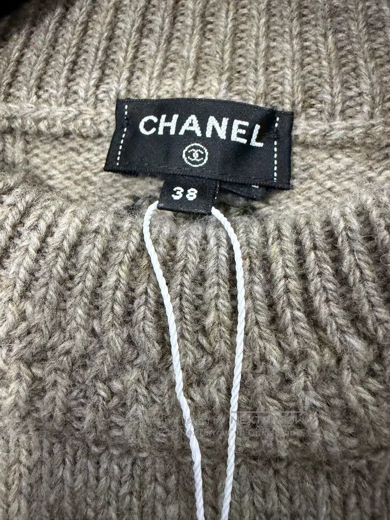 Chanel Chanel Ski series clover cashmere sweater Size XS / US 0-2 / IT 36-38 - 4 Thumbnail
