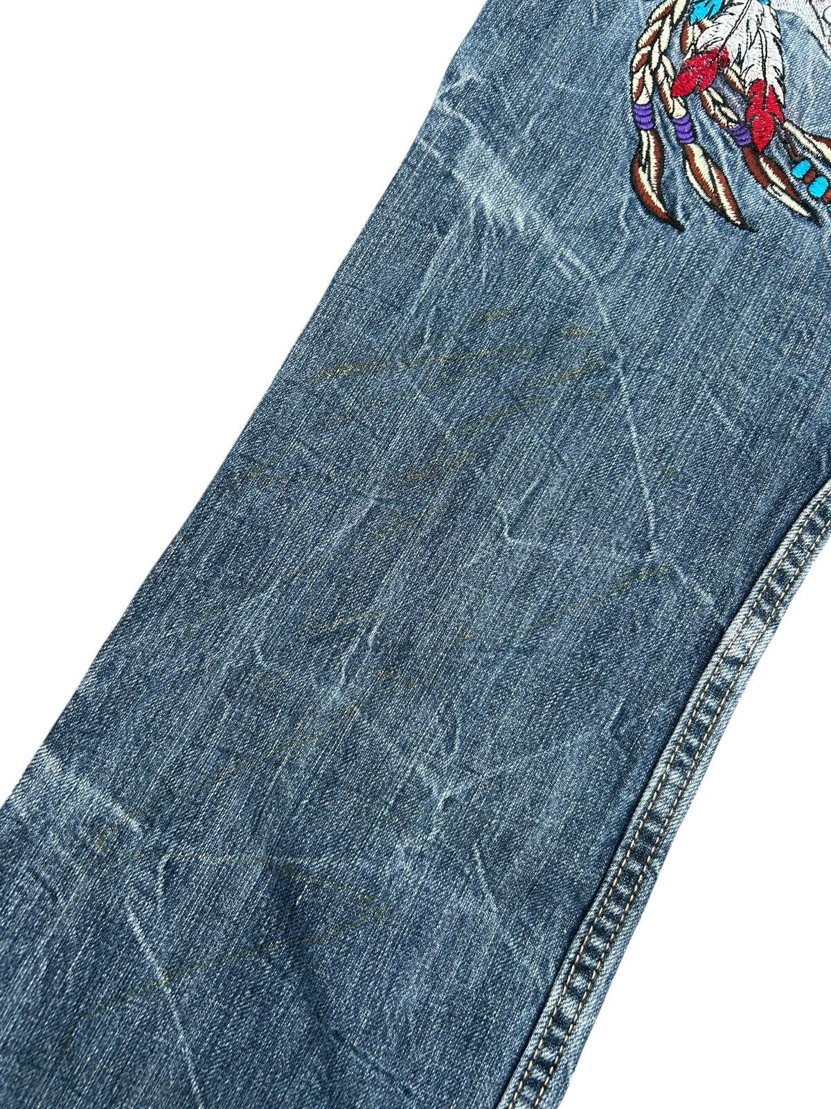 Kapital Vintage Skull Japanese Brand Sirmione Distressed Denim Jeans Size US 27 - 11 Thumbnail