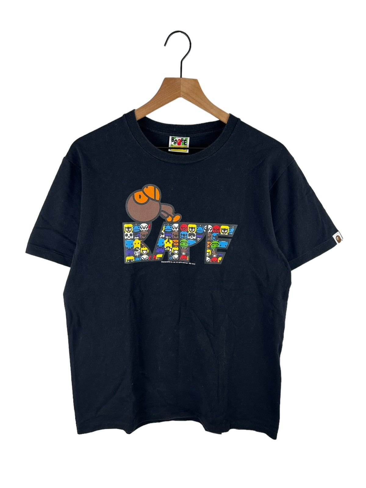 Bape 2012 Bape Milo Animal Logo Print T-Shirt Size US M / EU 48-50 / 2 - 1 Thumbnail