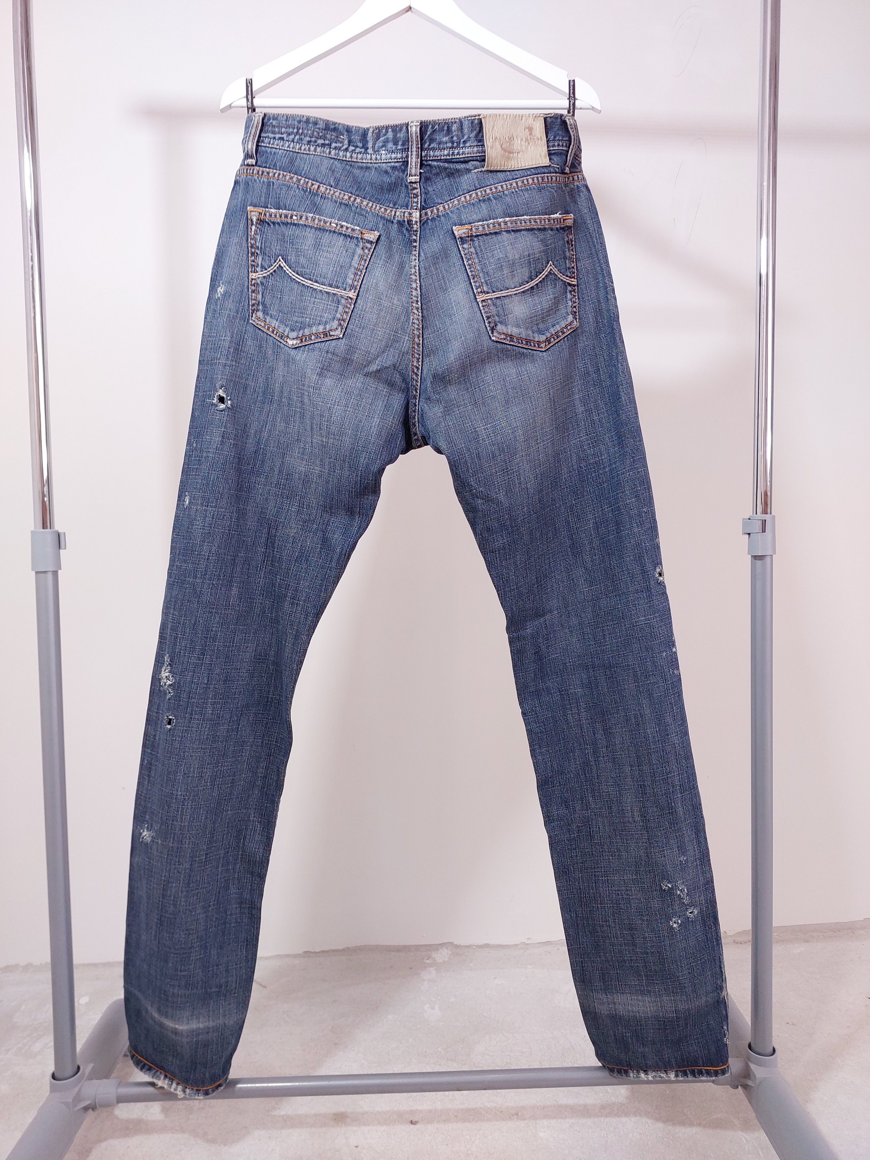 Jacob Cohen Jacob Cohen Mens Jeans 36 Gray Made In Italy Size US 36 / EU 52 - 9 Thumbnail