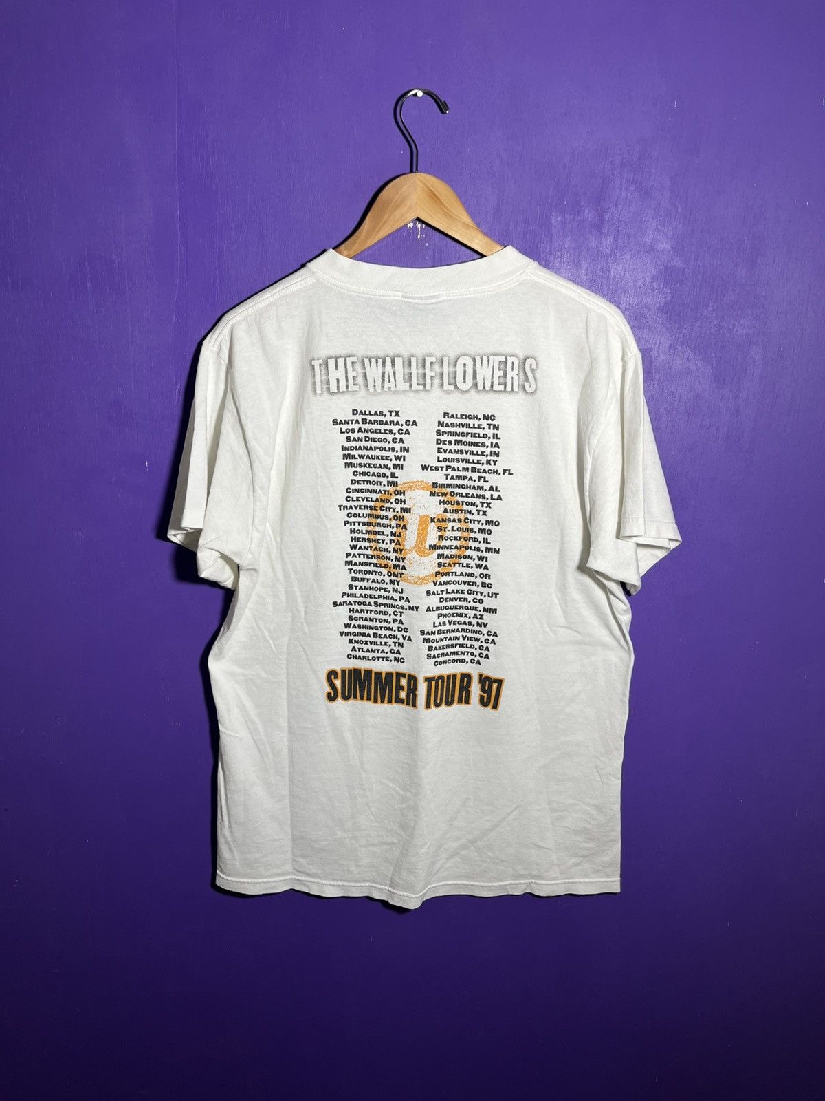 Band Tees × Vintage Vintage 1997 The Wallflowers summer tour t-shirt Size US L / EU 52-54 / 3 - 2 Thumbnail