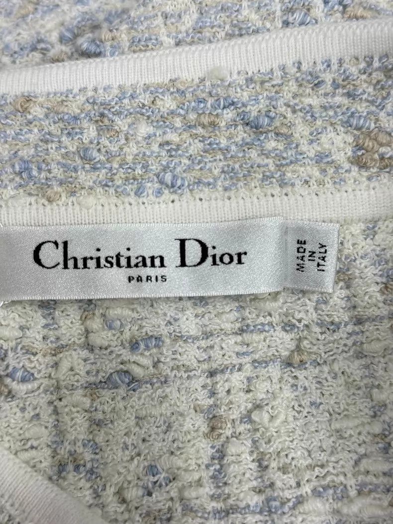 Dior Dior Blue tweed skirt Size 26" / US 2 / IT 38 - 4 Thumbnail