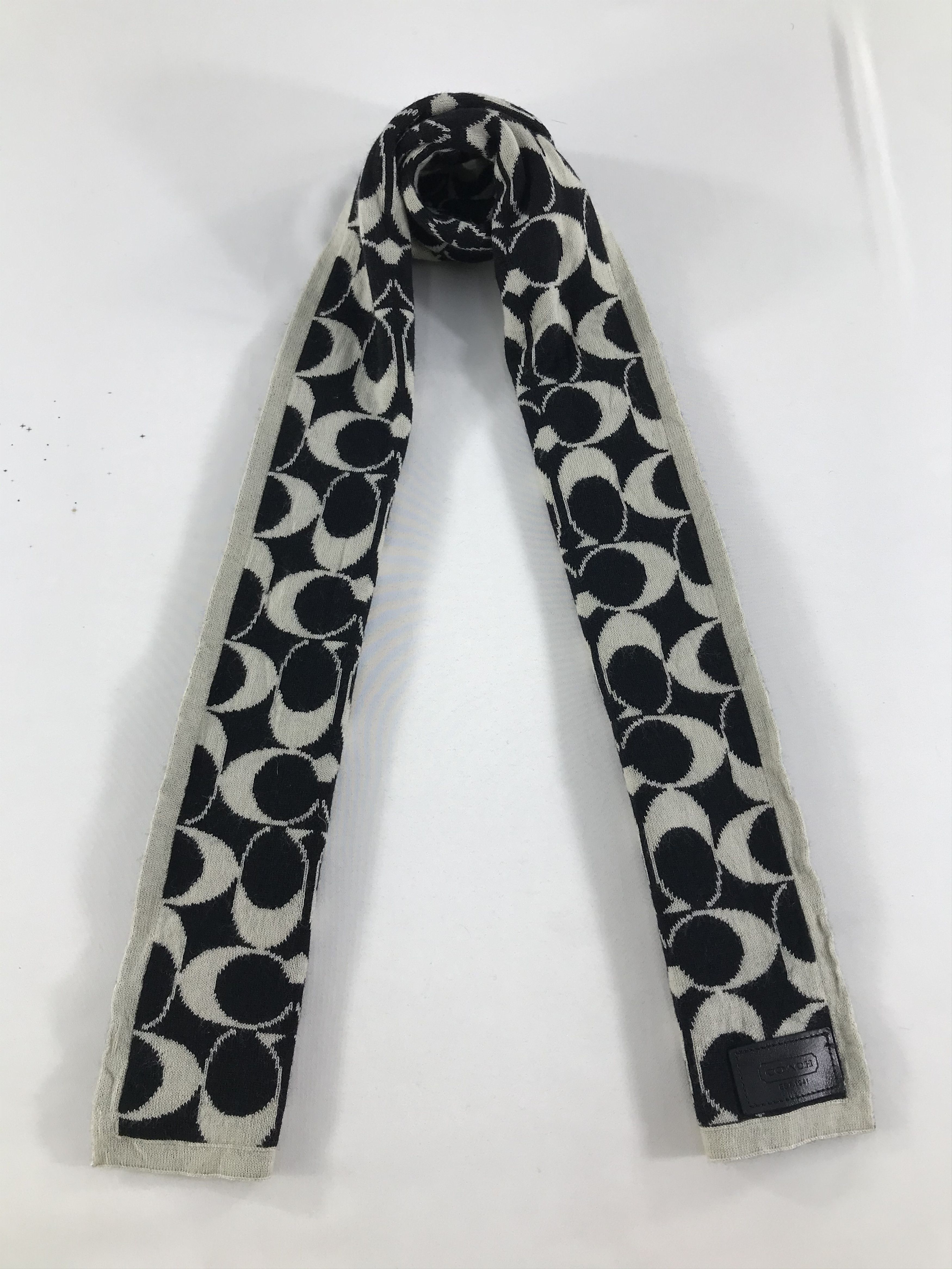 Coach X Peanuts Snoopy Signature Oversized Square hotsell Scarf