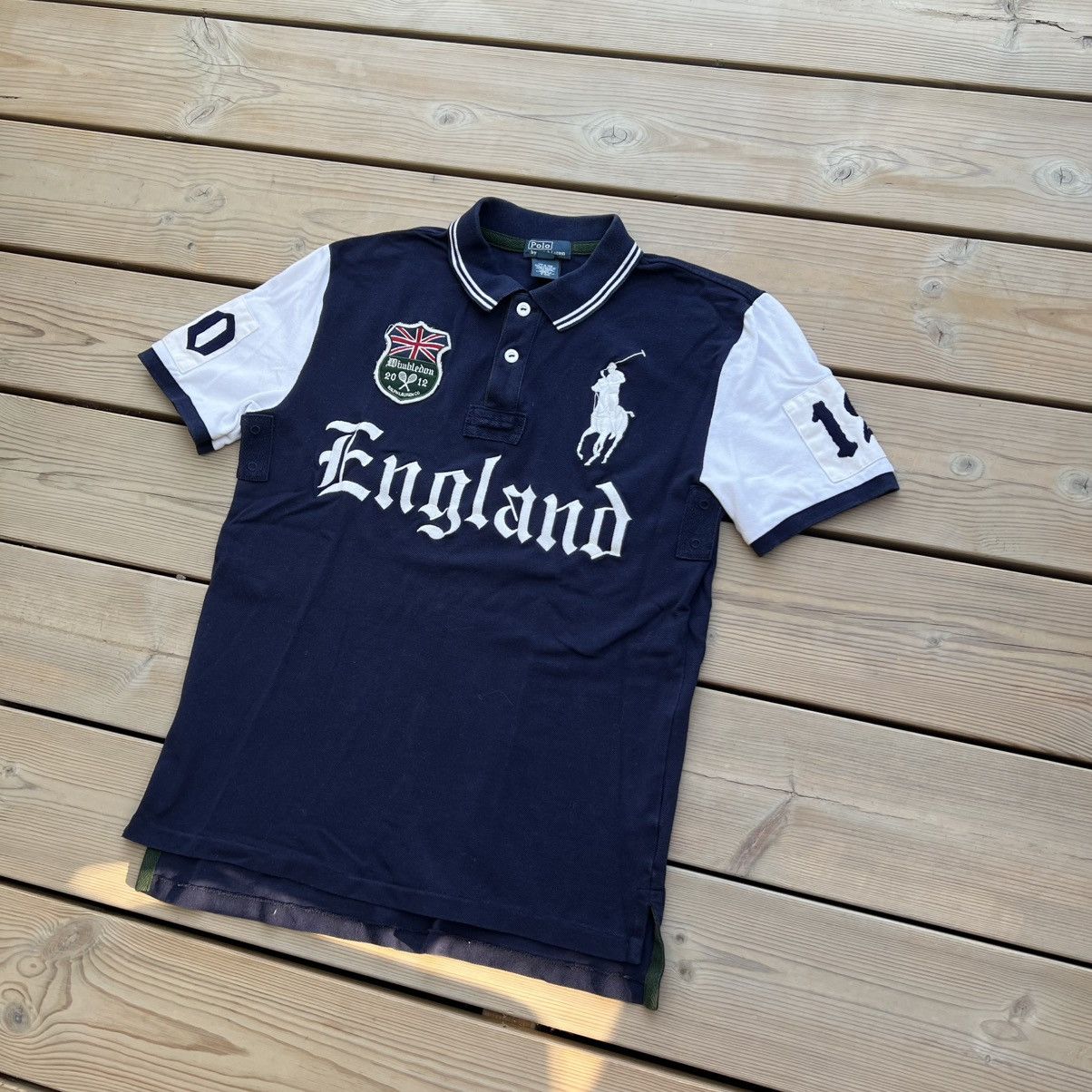 Polo Ralph Lauren Polo Ralph Lauren Rare Vintage England Chief Keef Big Pony Size US S / EU 44-46 / 1 - 2 Thumbnail