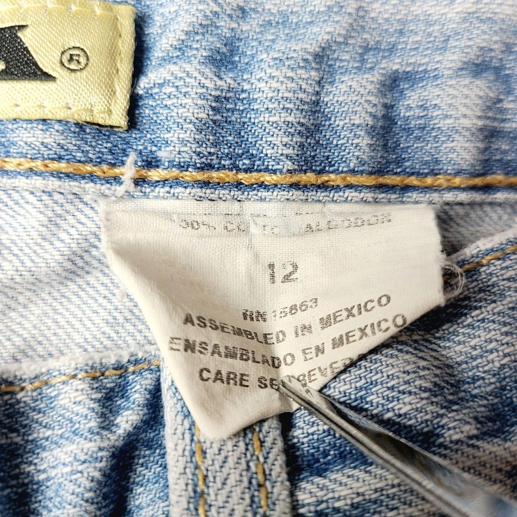 Vintage VINTAGE Zena Boot Cut Jeans Size 12 Light Wash Womens Size 34" / US 12 / IT 48 - 7 Thumbnail