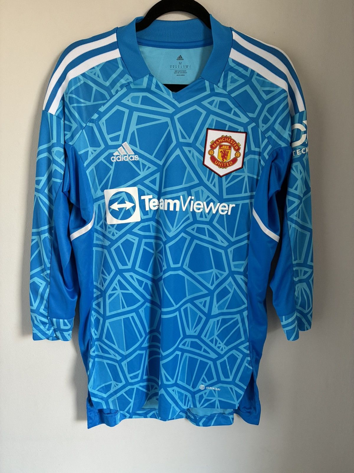 Adidas Adidas Manchester United Jersey football soccer Longsleeve Size US M / EU 48-50 / 2 - 1 Thumbnail