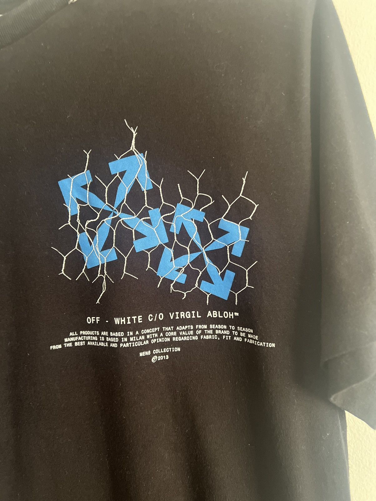 Off-White Off white Fence Logo TEE Size US L / EU 52-54 / 3 - 5 Thumbnail