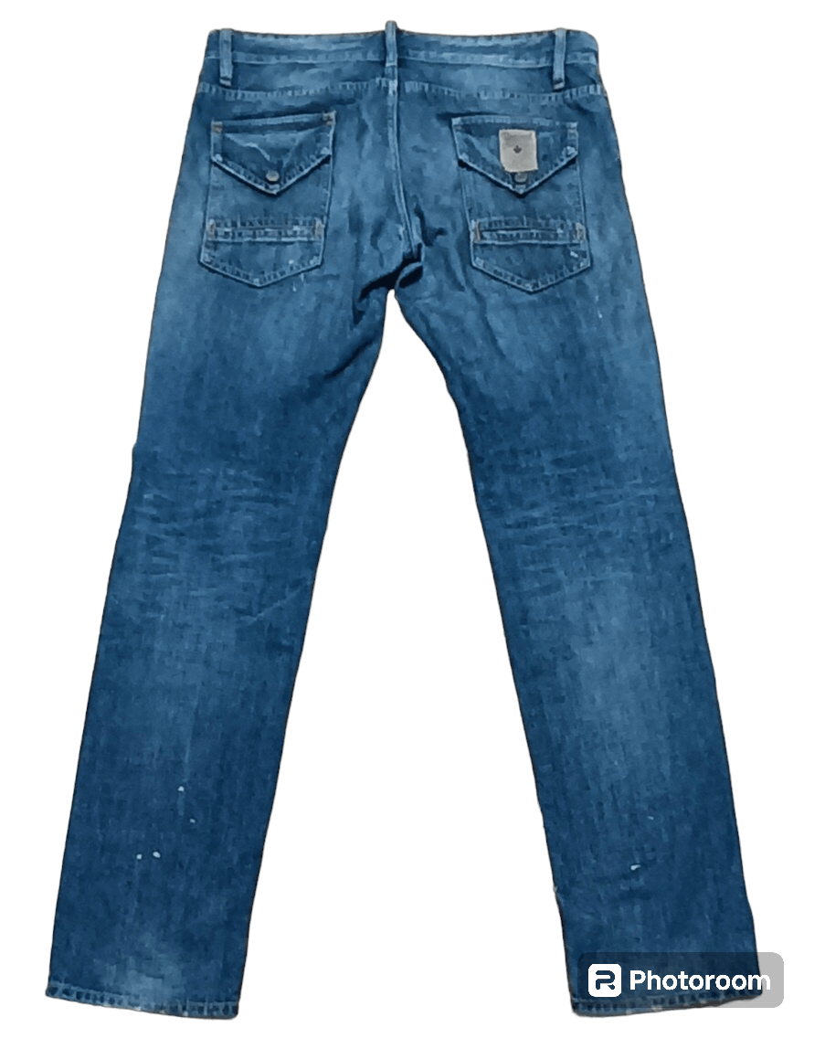 Dsquared2 × If Six Was Nine DSQUARED2 DISTRESS BUTTON-FLY JEANS Size US 36 / EU 52 - 4 Thumbnail