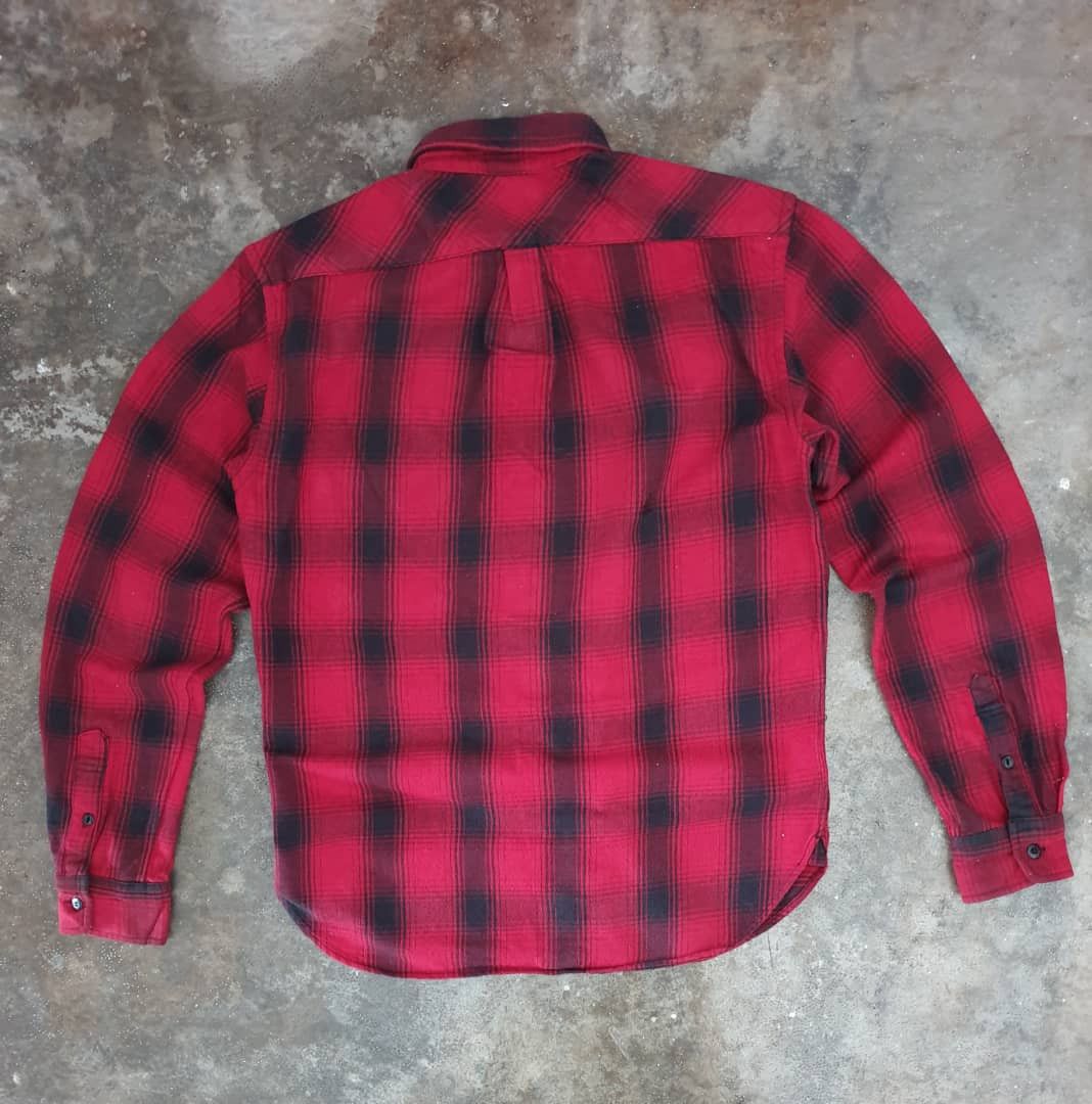 Beams Plus 💥Beams hearts checkered Japanese cafe racer style shirt Size US M / EU 48-50 / 2 - 3 Thumbnail