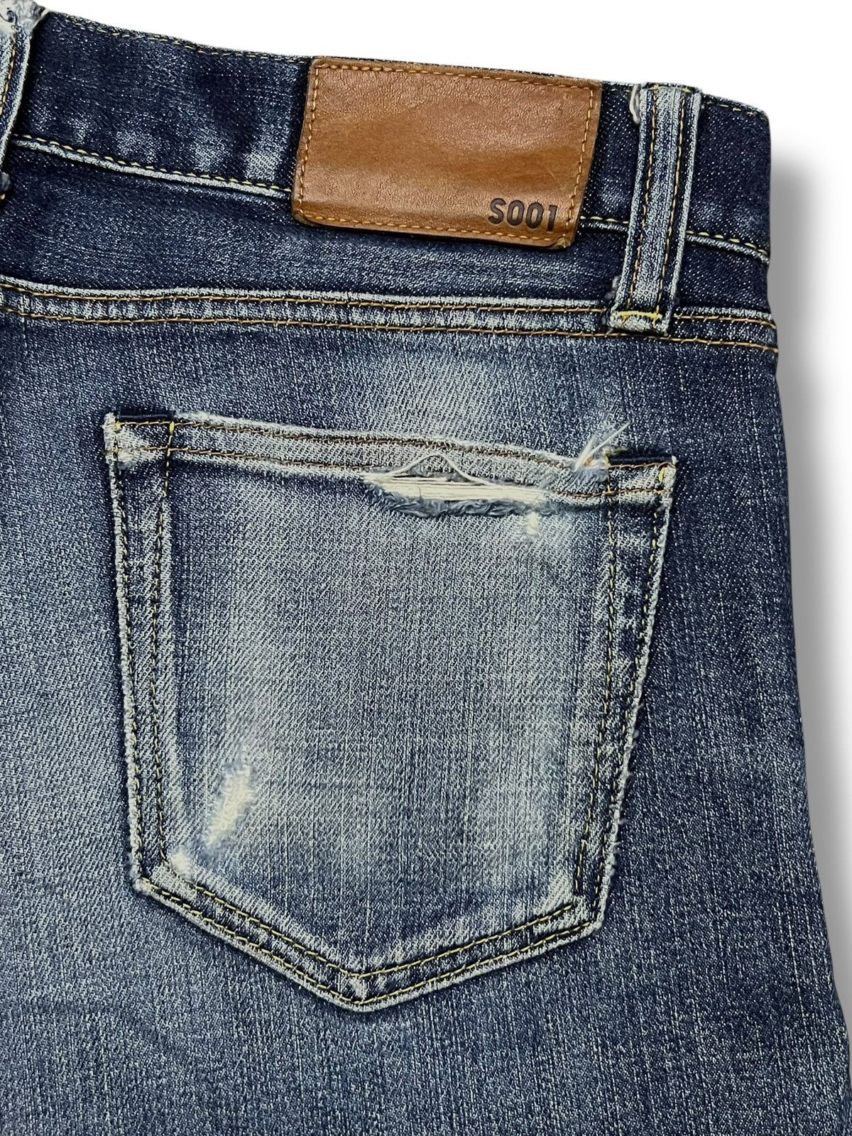 Uniqlo Vintage Uniqlo UJ Selvedge Denim Japan - Vintage Wash | W33 Size US 33 - 9 Thumbnail