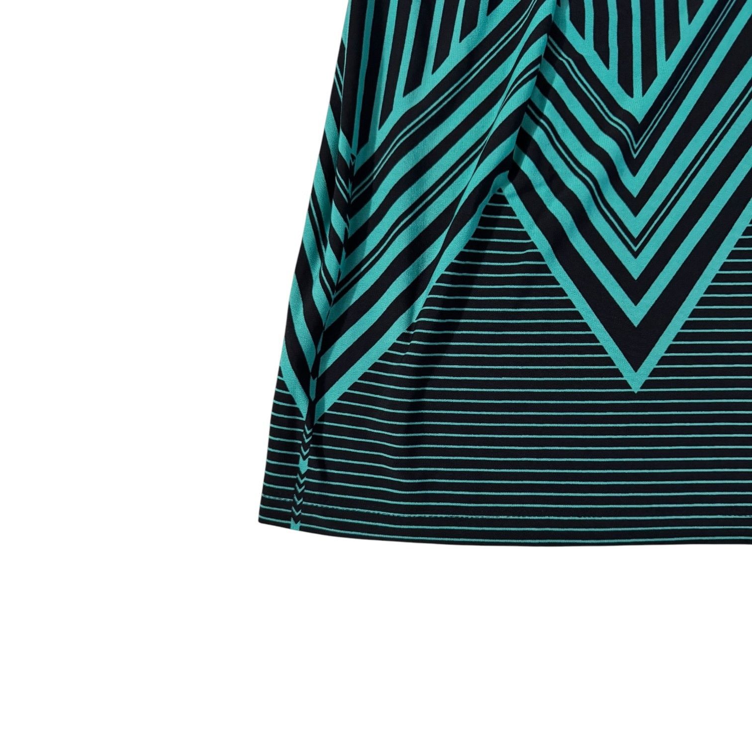 Other Enfocus Studio Blue on Blue Geometric Shift Dress – Size 8 Size M / US 6-8 / IT 42-44 - 4 Thumbnail