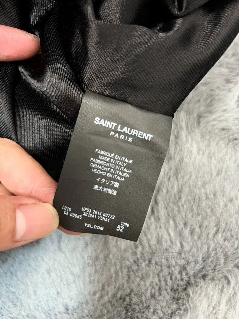 Saint Laurent Paris Saint Laurent L01 Lambskin Leather Jacket. Size US XL / EU 56 / 4 - 5 Thumbnail