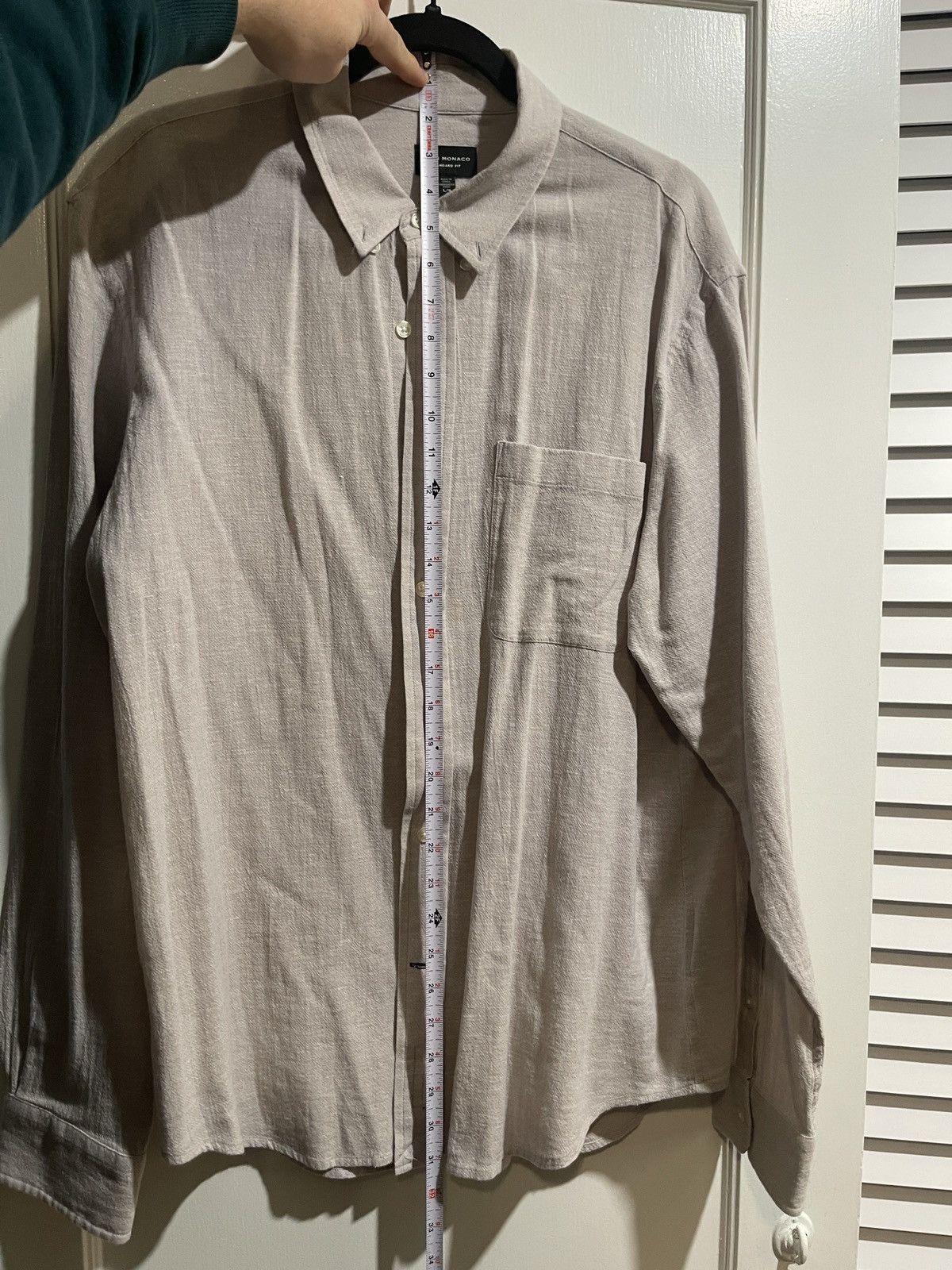 Club Monaco Club Monaco Size Large Cotton Linen Shirt Size US L / EU 52-54 / 3 - 5 Thumbnail