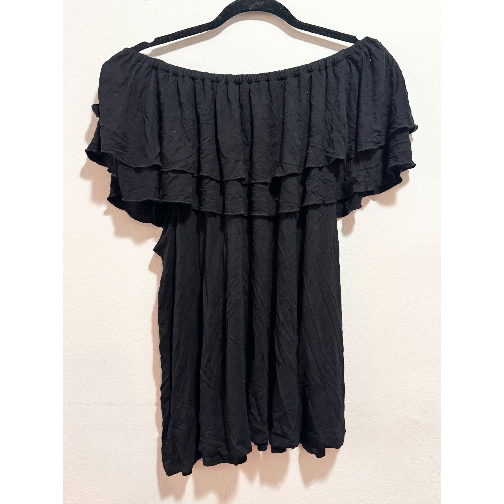 Other Context Lord and Taylor 2XL Ruffle Off the Shoulder Top Shir Size XXL / US 16-18 / IT 52-54 - 4 Thumbnail