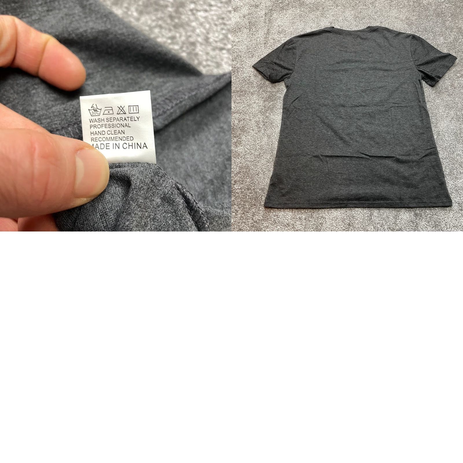 Logo 7 VINTAGE Unbranded Shirt Womens L Gray Bunny Mama Logo Short Sleeve Casual New NWOT Size L / US 10 / IT 46 - 8 Thumbnail