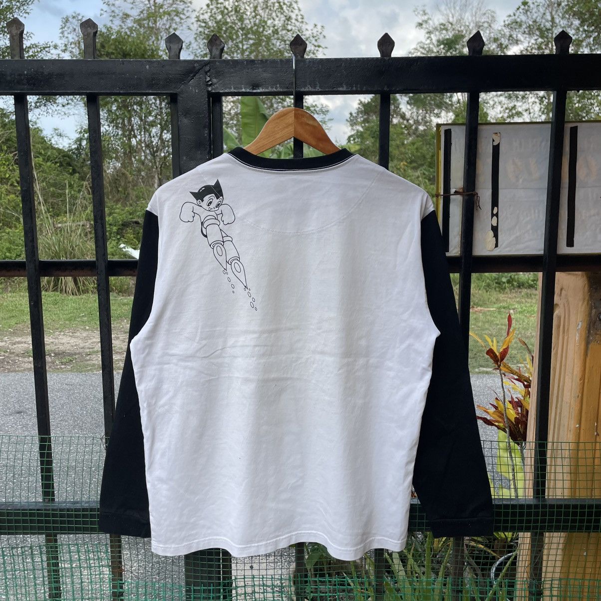 Anime 🔥🇯🇵Vintage Astro Boy Japan Made Big Image Long Sleves Tee Size US M / EU 48-50 / 2 - 2 Thumbnail