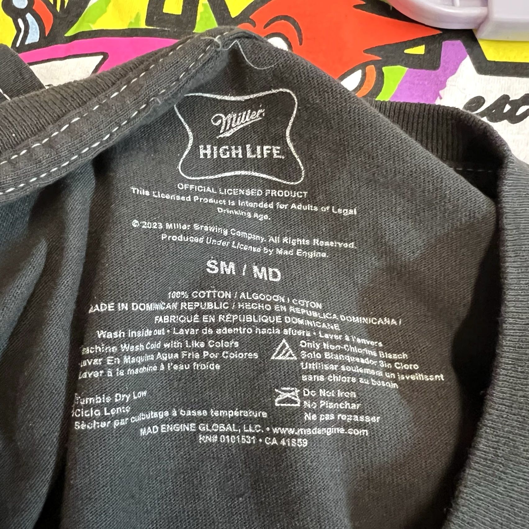 Vintage VINTAGE Miller Beer T-Shirt Adult Small Black Graphic Print Men 2020s Size US S / EU 44-46 / 1 - 4 Thumbnail
