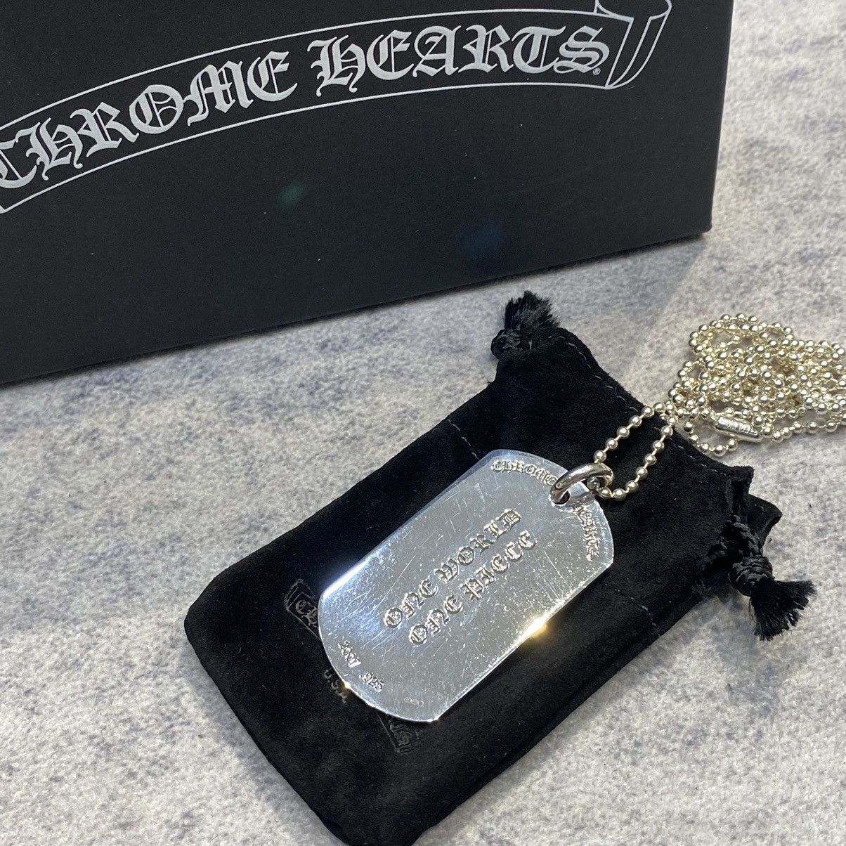 Chrome Hearts Chrome Hearts RS 3 Cross Dog Tag silver Size ONE SIZE - 1 Thumbnail