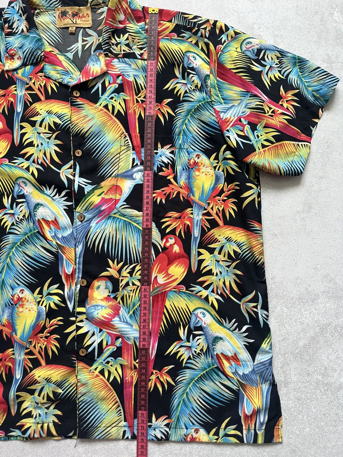 Designer in gear hawaiian shirt mens XL Parrots Size US XL / EU 56 / 4 - 6 Thumbnail