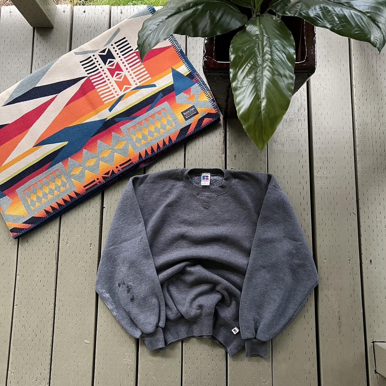 Russell Athletic × Vintage Vintage Russell Athletic Hoodie Size US L / EU 52-54 / 3 - 3 Thumbnail