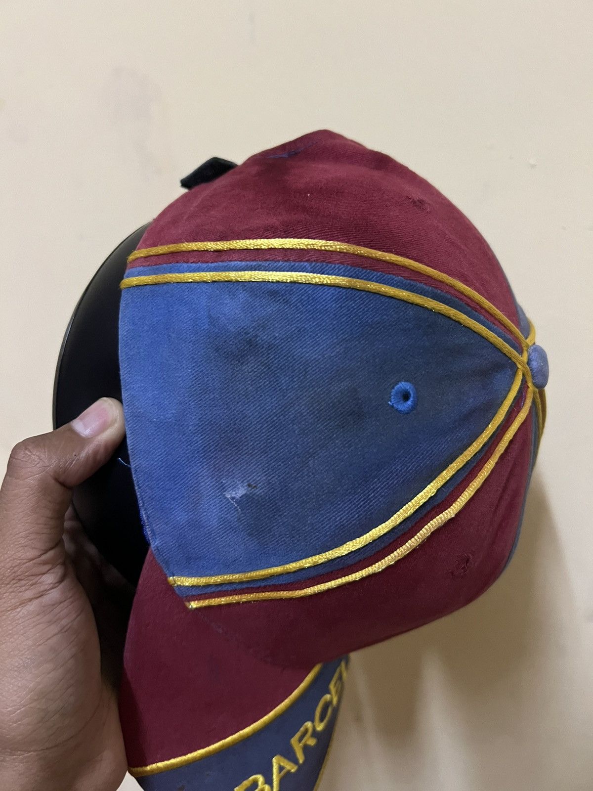 Vintage Vintage FC Barcelona Hat Size ONE SIZE - 8 Thumbnail