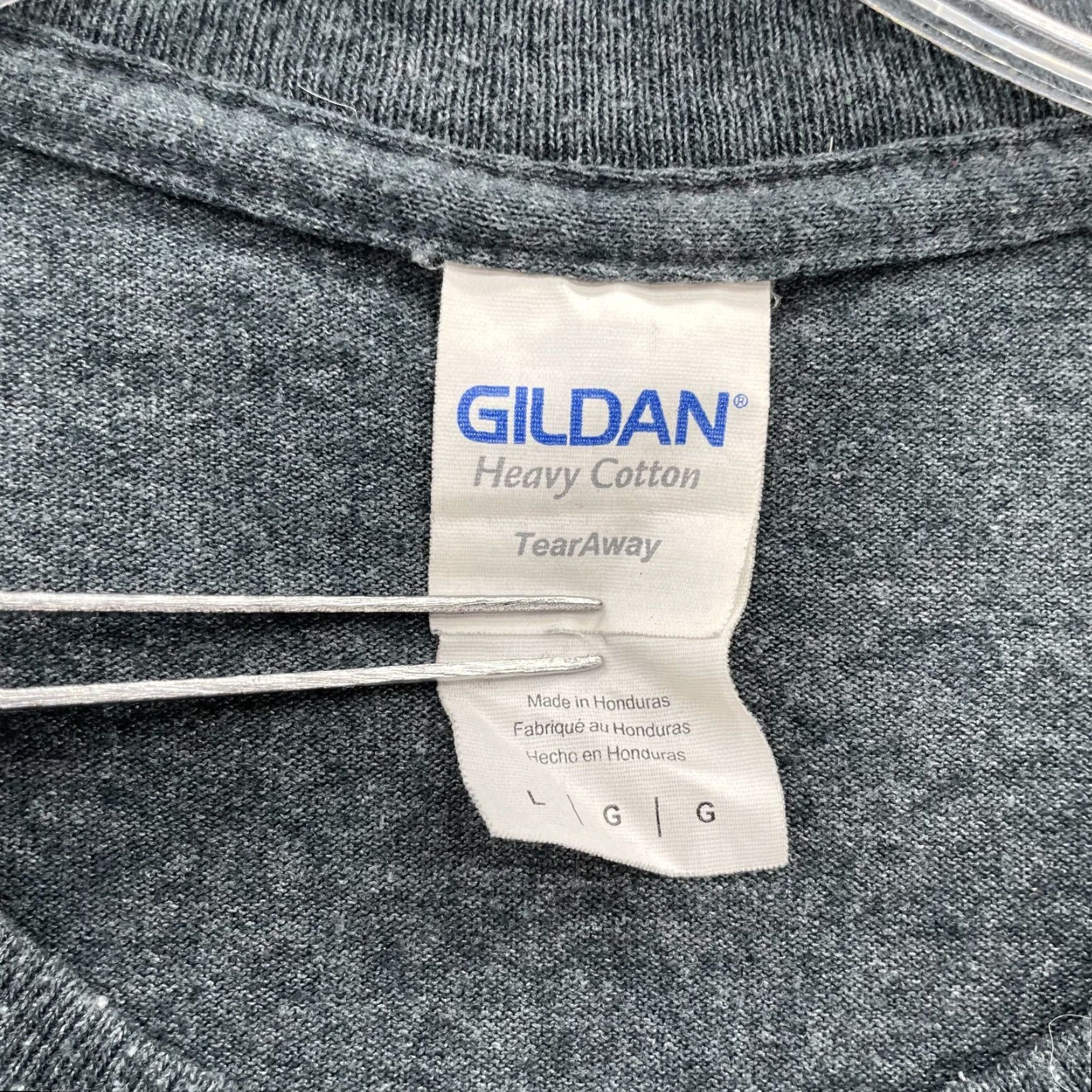 Gildan VINTAGE Gildan Shirt L 79th Annual Sturgis Motorcycle Rally South Dakota Biker Dog Gray Cotton Graphic Print Crew Neck Short Sleeve Mens T-Shirt Size US L / EU 52-54 / 3 - 5 Thumbnail