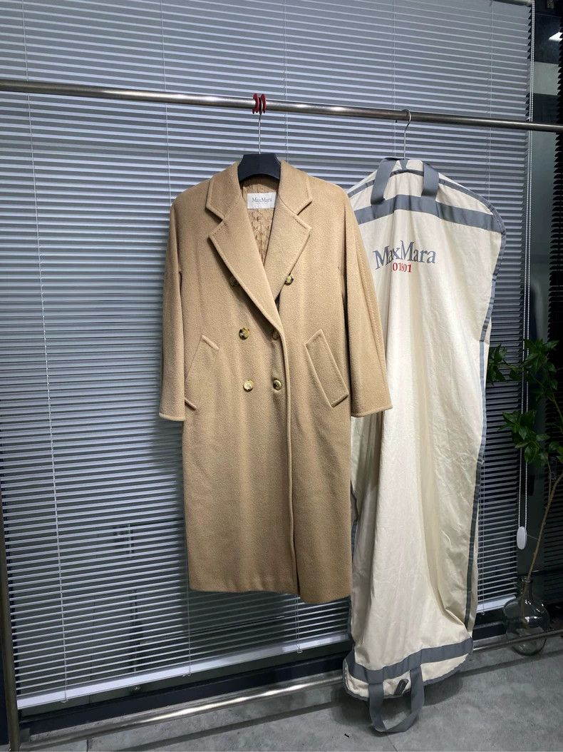 Max Mara Max Mara Classic Coat Camel Wool Size XXS / US 00 / IT 34 - 1 Thumbnail