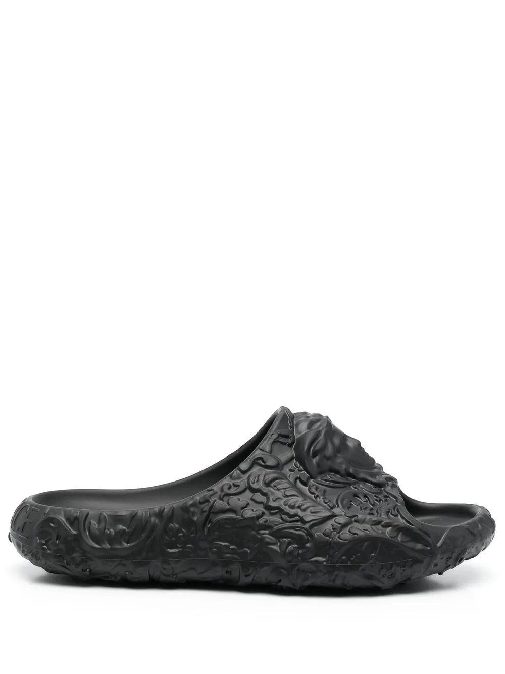 Versace o1y0226 Rubber Slippers in Black Size US 5 / IT 35 - 1 Thumbnail
