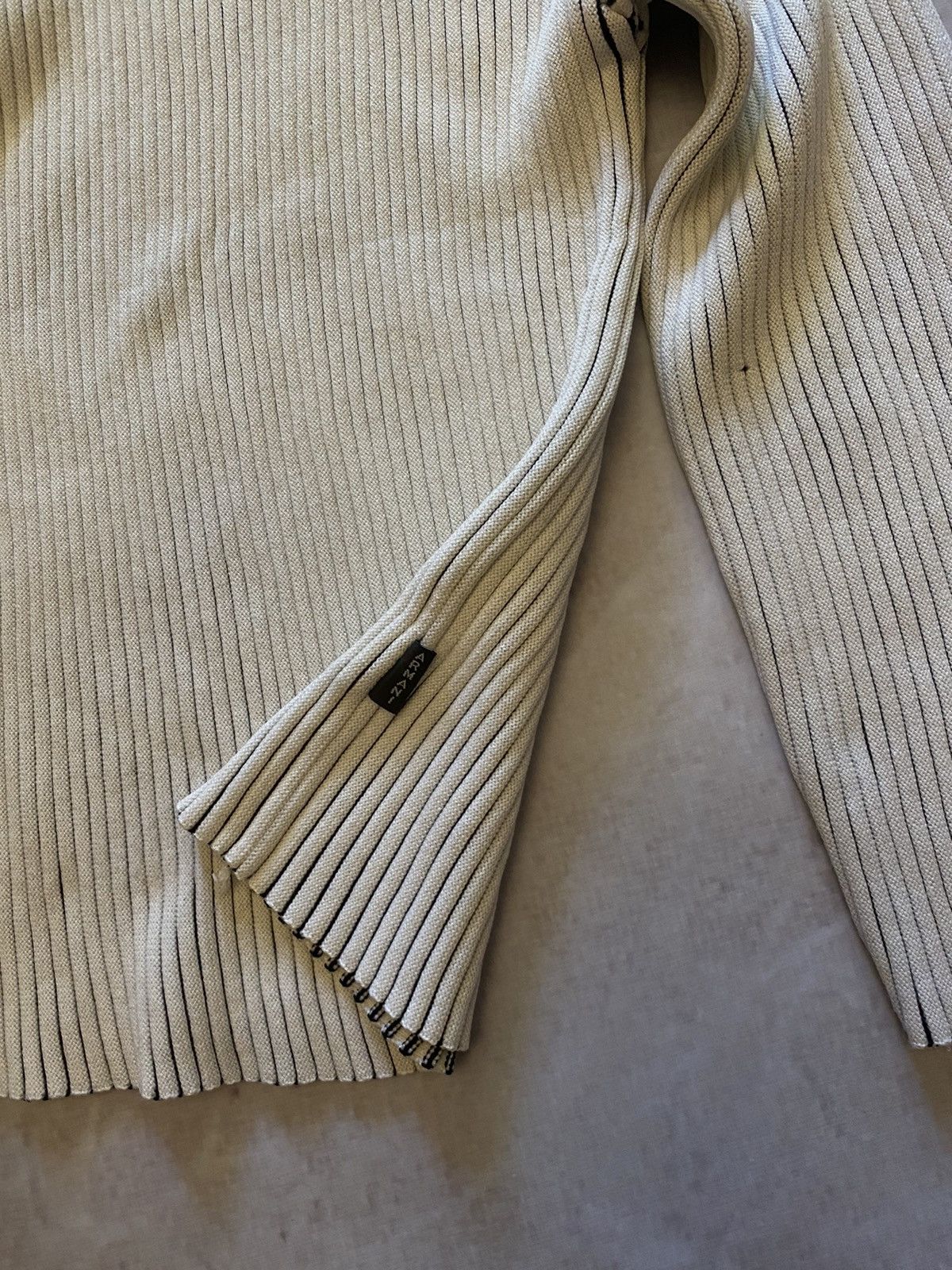 Japanese Brand × Vintage Vintage Avant Garde Armani Sweater Y2k Japanese Style Hype Size US M / EU 48-50 / 2 - 6 Thumbnail