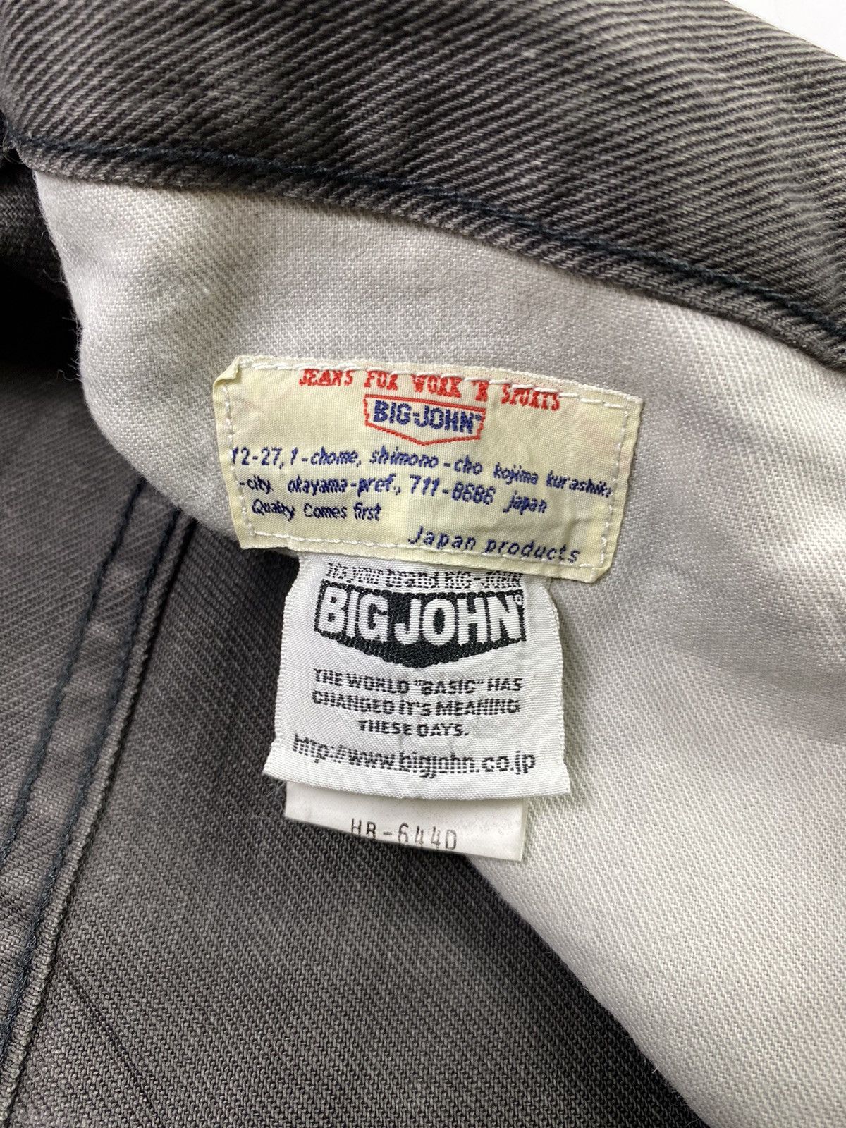 Big John Vintage big john japan buckle back style jeans Size US 33 - 8 Thumbnail