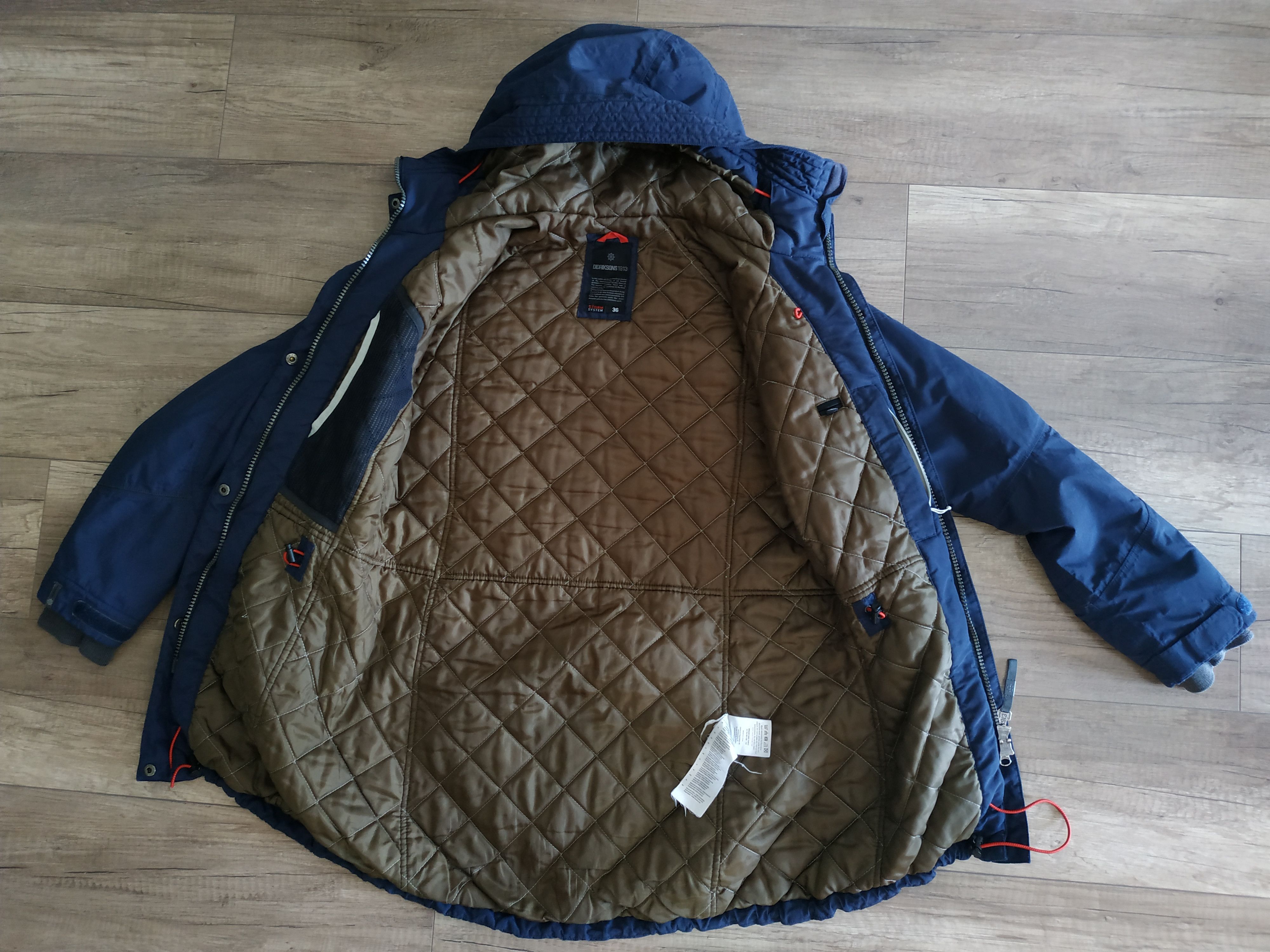 Other Didriksons Women's Waterproof Long Jacket/ Parka, s.36 (S) Size S / US 4 / IT 40 - 4 Thumbnail