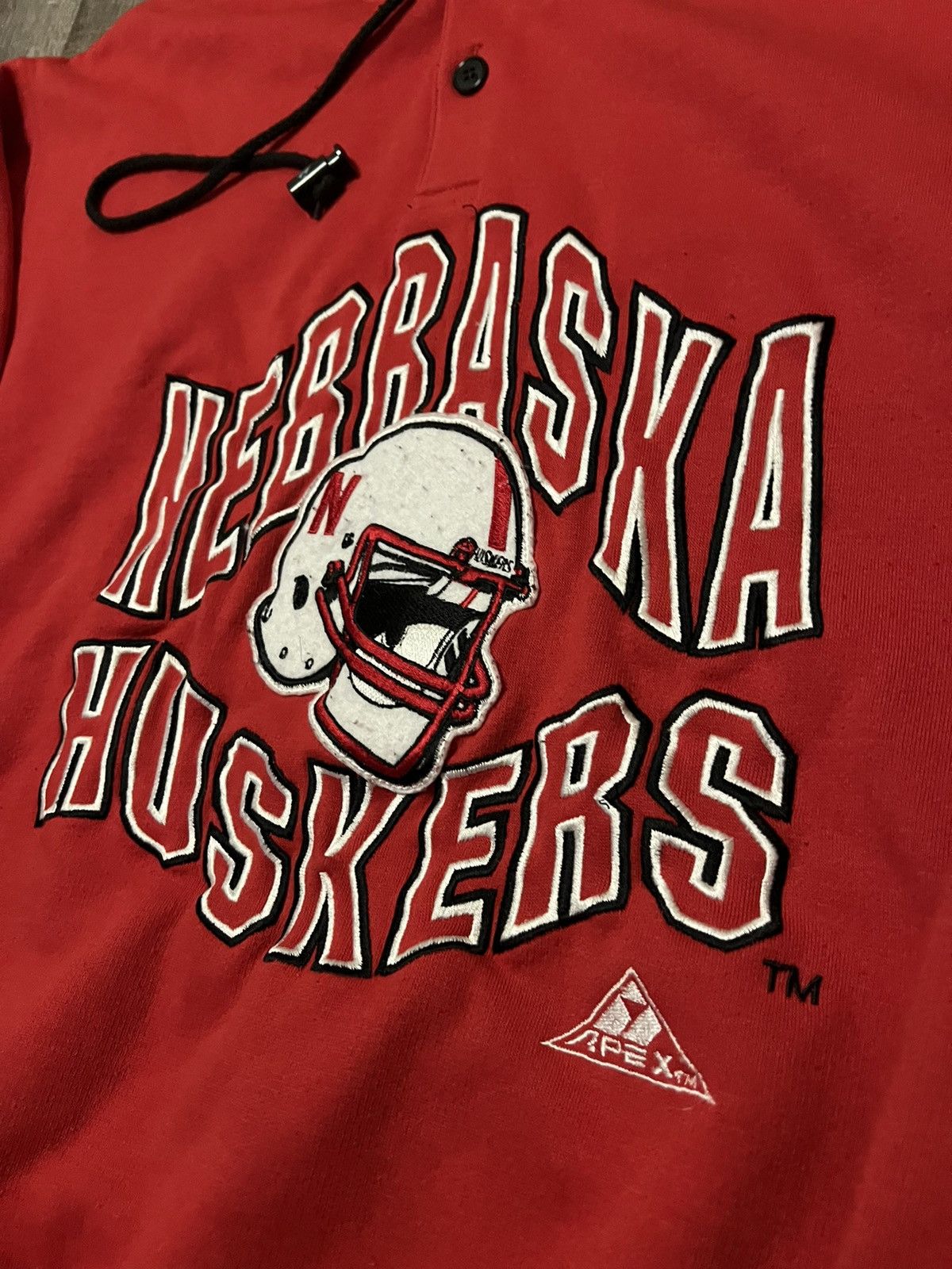 Apex One × NCAA × Vintage Vintage Nebraska Huskers Apex One Hoodie size Large Size US L / EU 52-54 / 3 - 2 Thumbnail