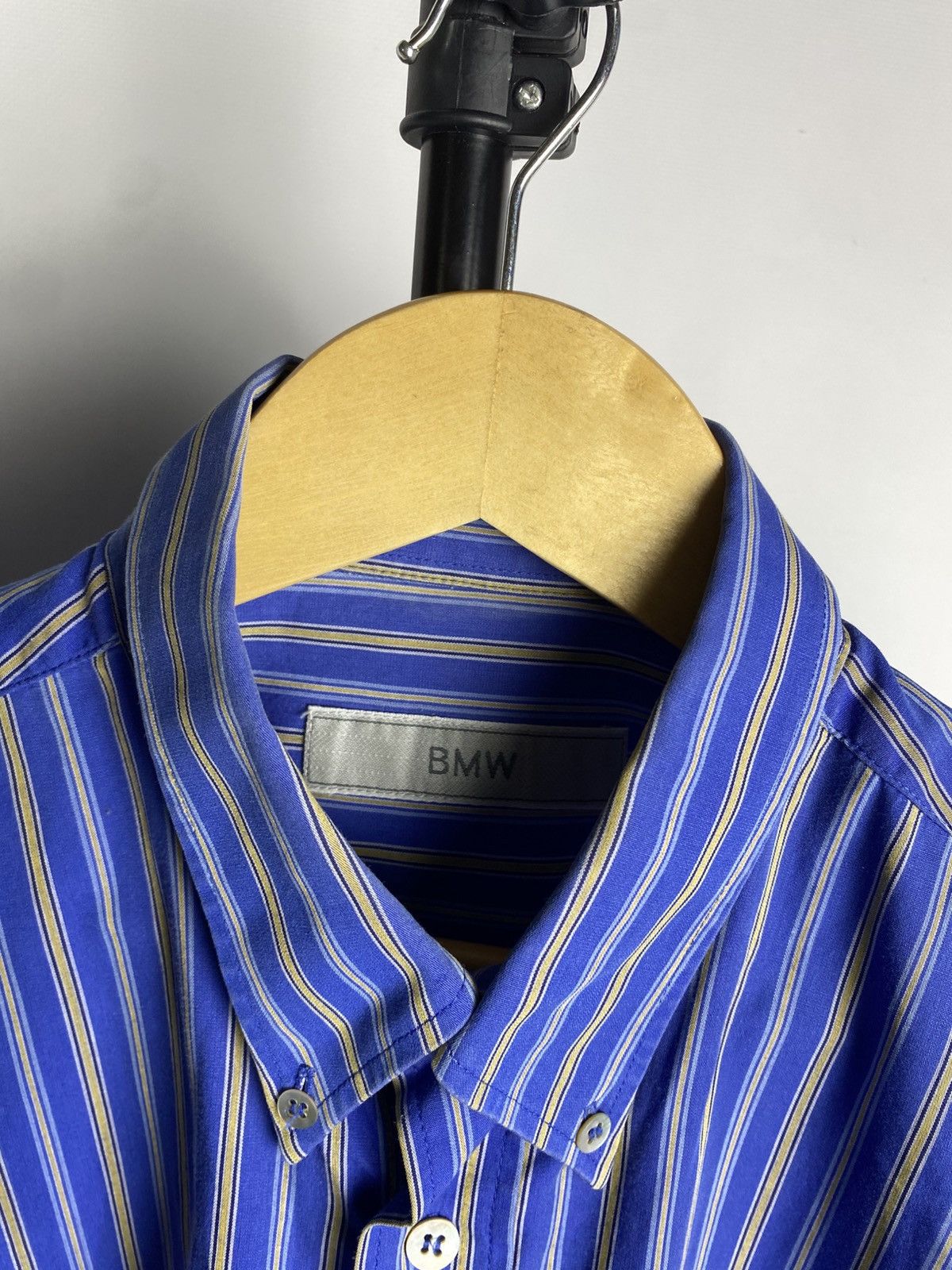 BMW × Vintage Vintage 90s BMW racing F1 Uniform Short sleeve shirt Size US L / EU 52-54 / 3 - 4 Thumbnail