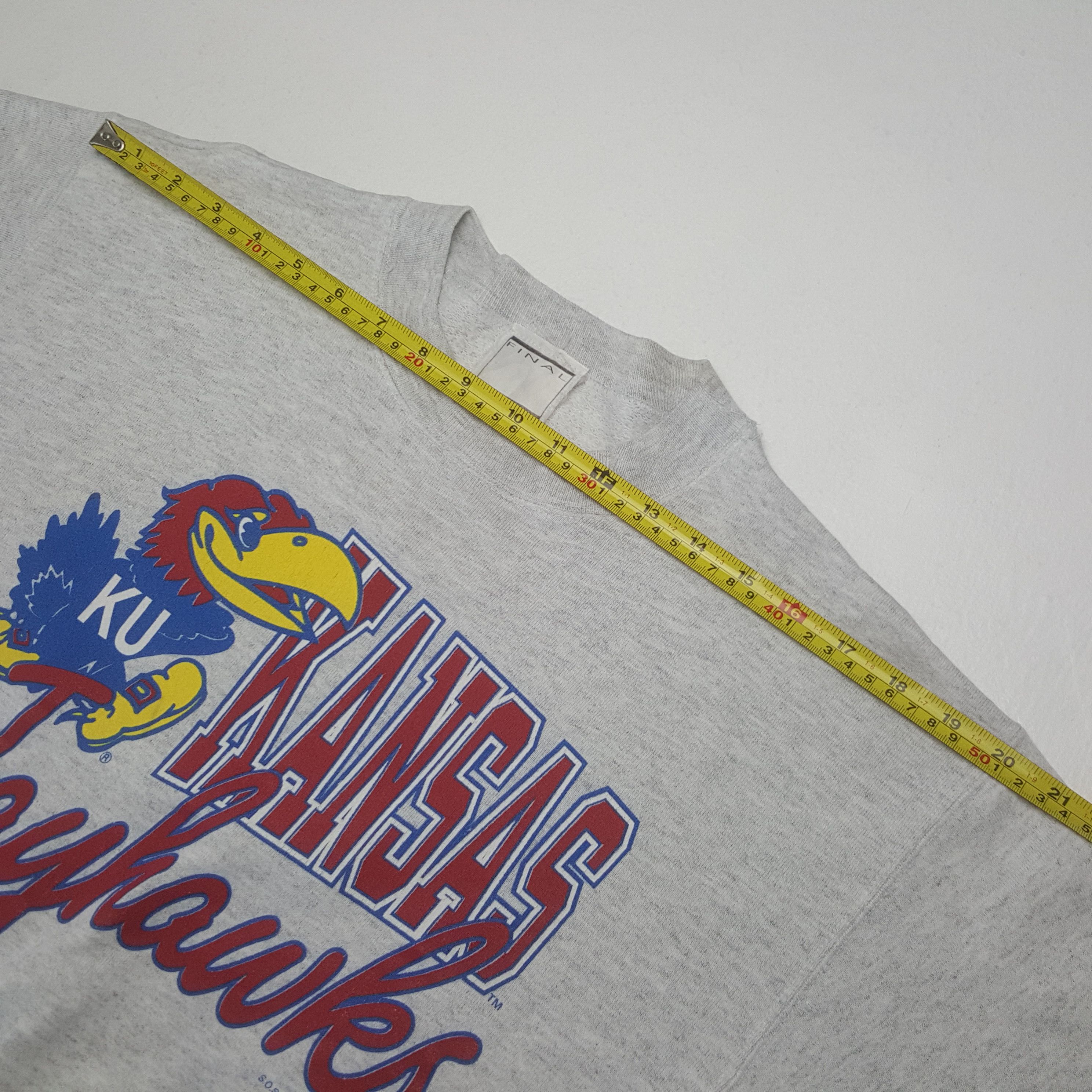 NFL Vintage Kansas Jayhawks American Football Sweatshirt C315N15 Size US S / EU 44-46 / 1 - 5 Thumbnail