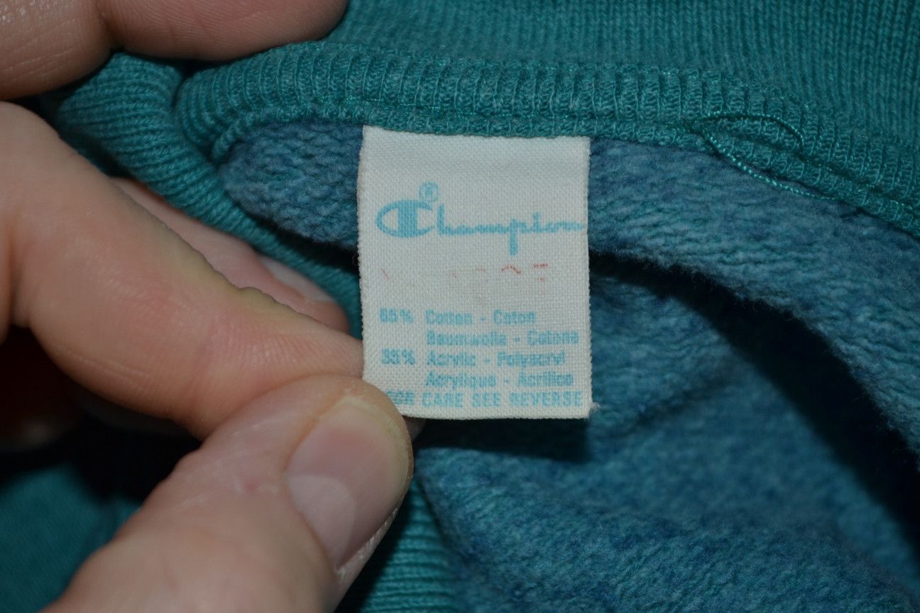 Champion × Vintage Vintage 80s Champion Sweatshirt Made in Italy XL Size US XL / EU 56 / 4 - 8 Thumbnail