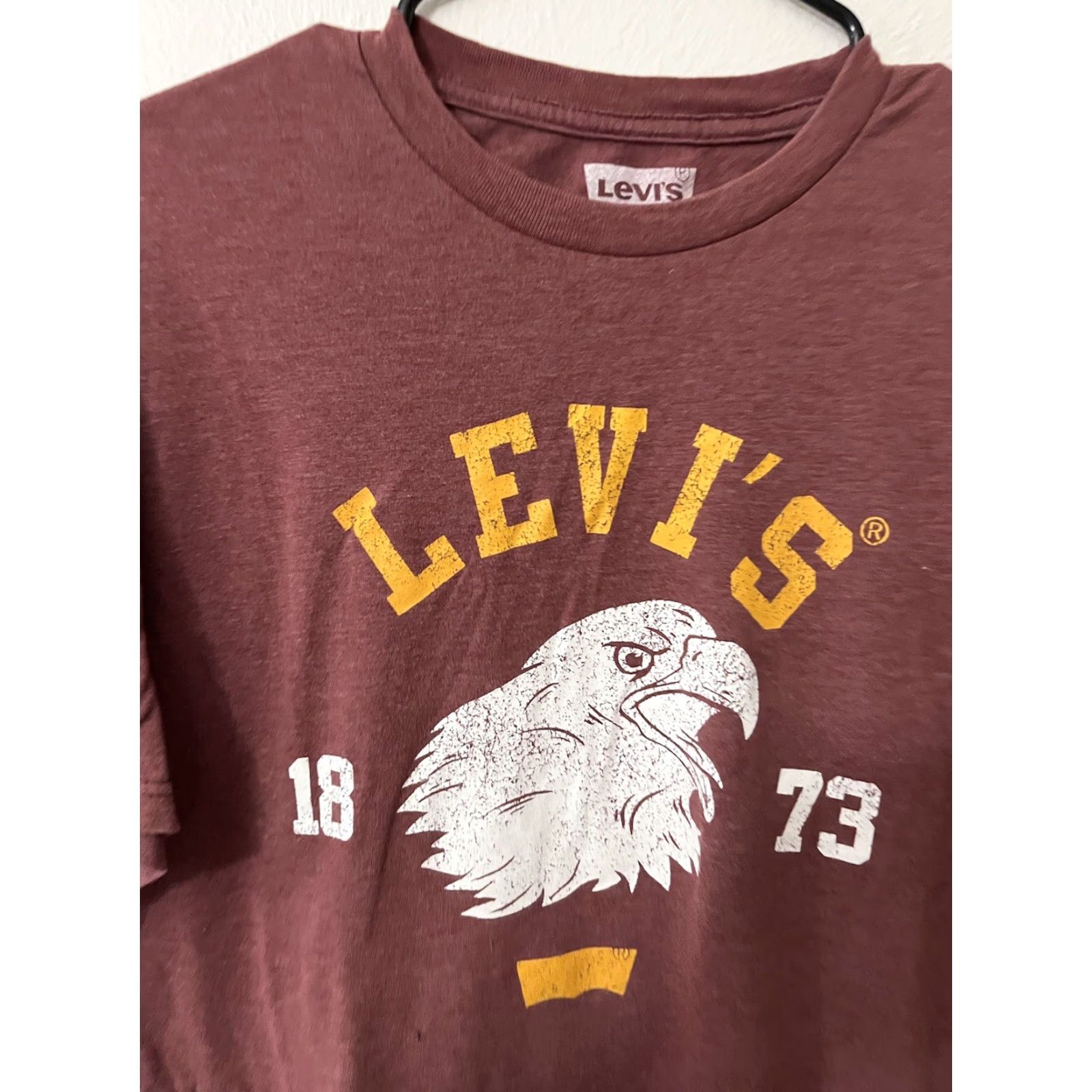 Levi's Levi's Large Red Crew Neck T-Shirt Men's 90s Classic Big Logo Size US L / EU 52-54 / 3 - 2 Thumbnail