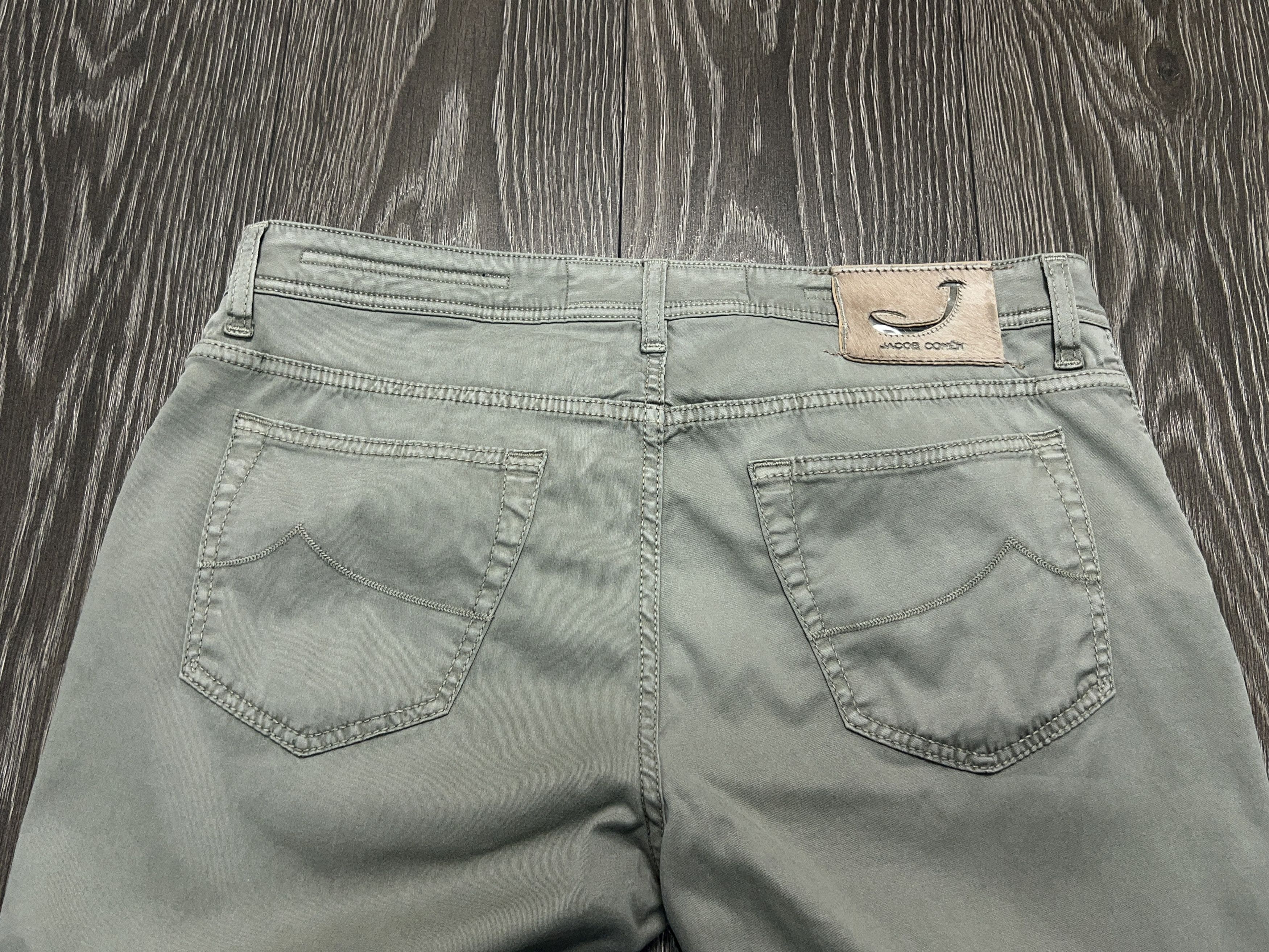 Jacob Cohen Mens J688 COMF Lyocell Cotton Elastane Chino Pants Trousers Size US 35 - 19 Thumbnail