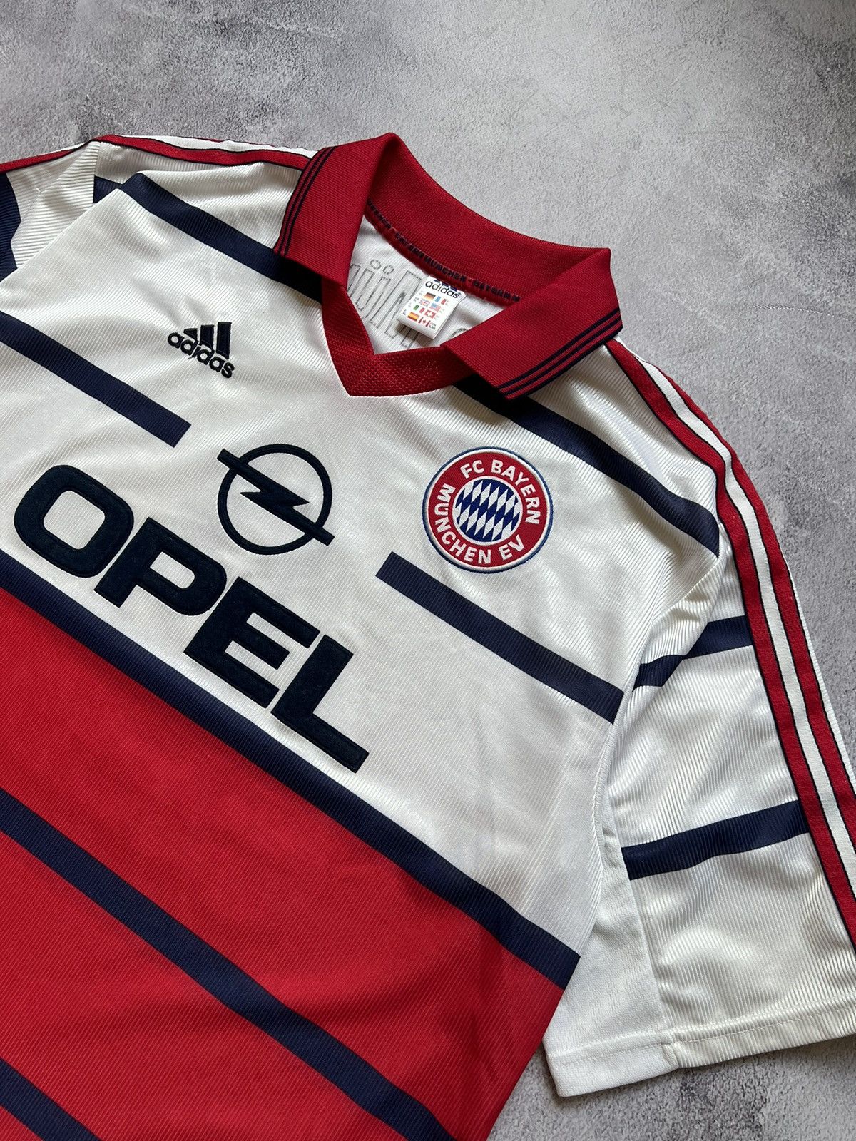 Adidas ADIDAS BAYERN MUNCHEN 98 FOOTBALL SOCCER Jersey MATTHAUS 10 Size US XL / EU 56 / 4 - 5 Thumbnail