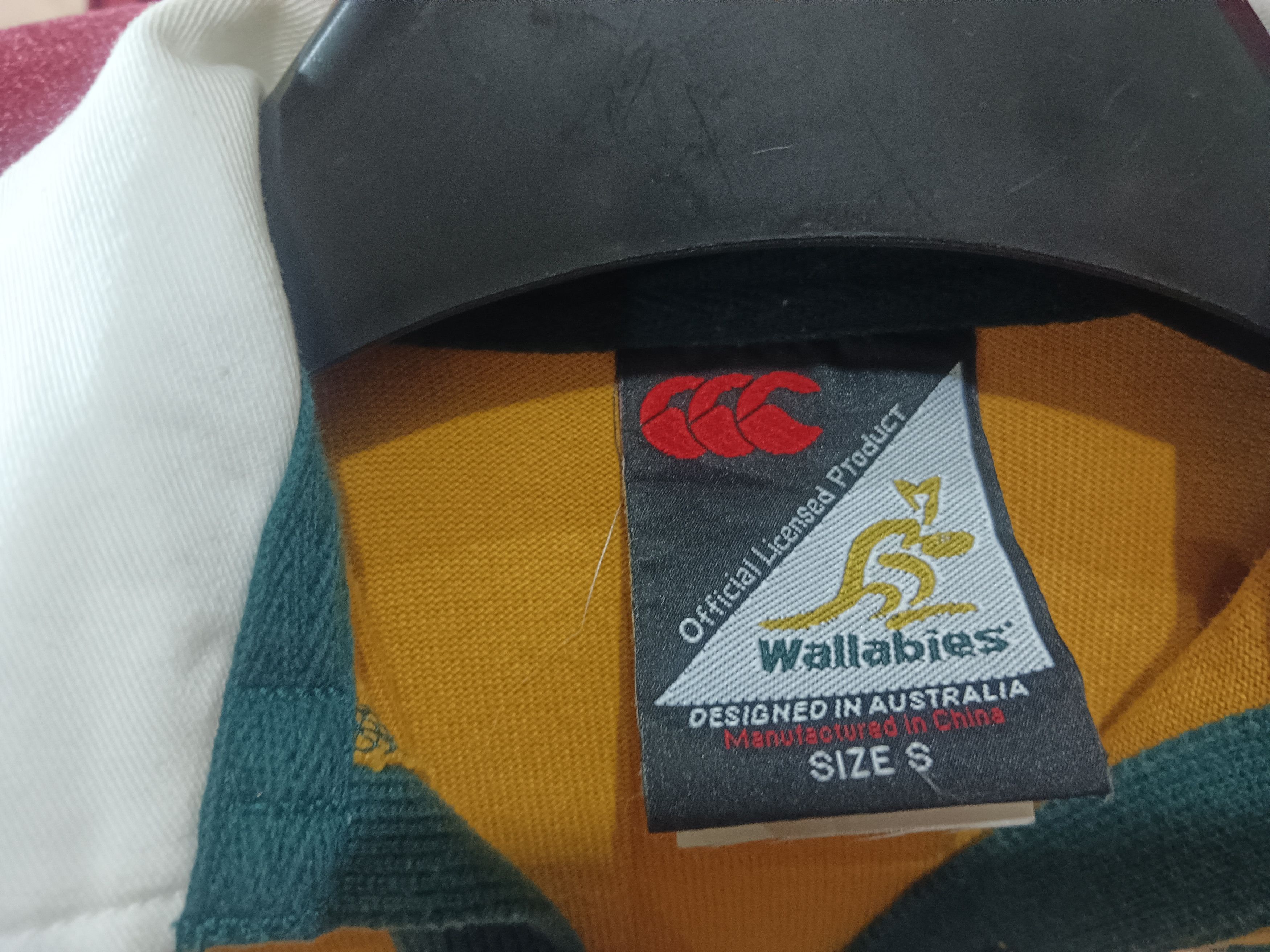 Canterbury of New Zealand Vintage y2k rwc Australia rugby union jersey Size US S / EU 44-46 / 1 - 3 Thumbnail