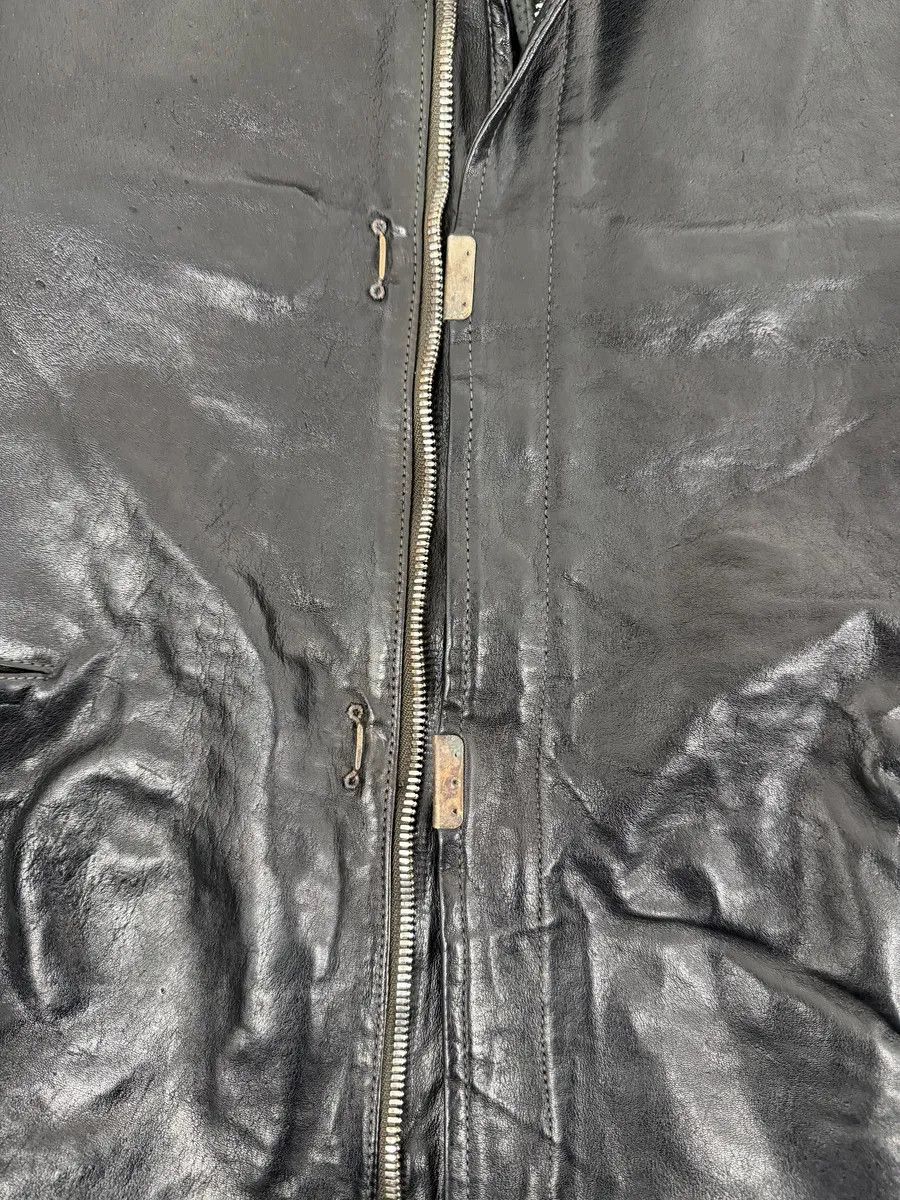 Carol Christian Poell Carol Christian Poell Black Scarstitched Horse Leather Jacket Size US S / EU 44-46 / 1 - 16 Thumbnail