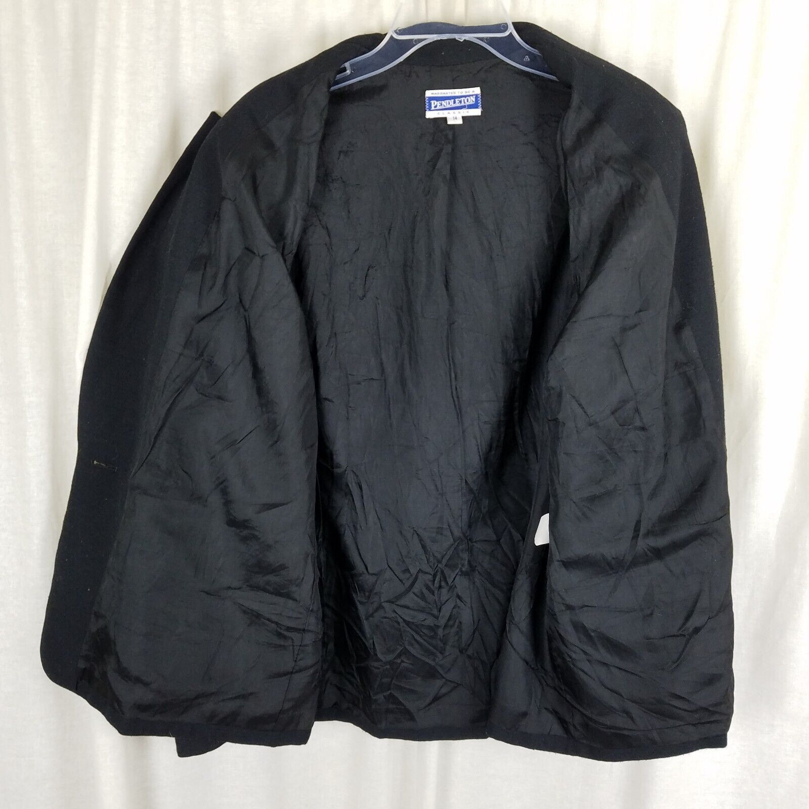 Pendleton Vtg Pendleton Classic Worsted Wool Tailored Blazer Jacket 14 Size XL / US 12-14 / IT 48-50 - 5 Thumbnail